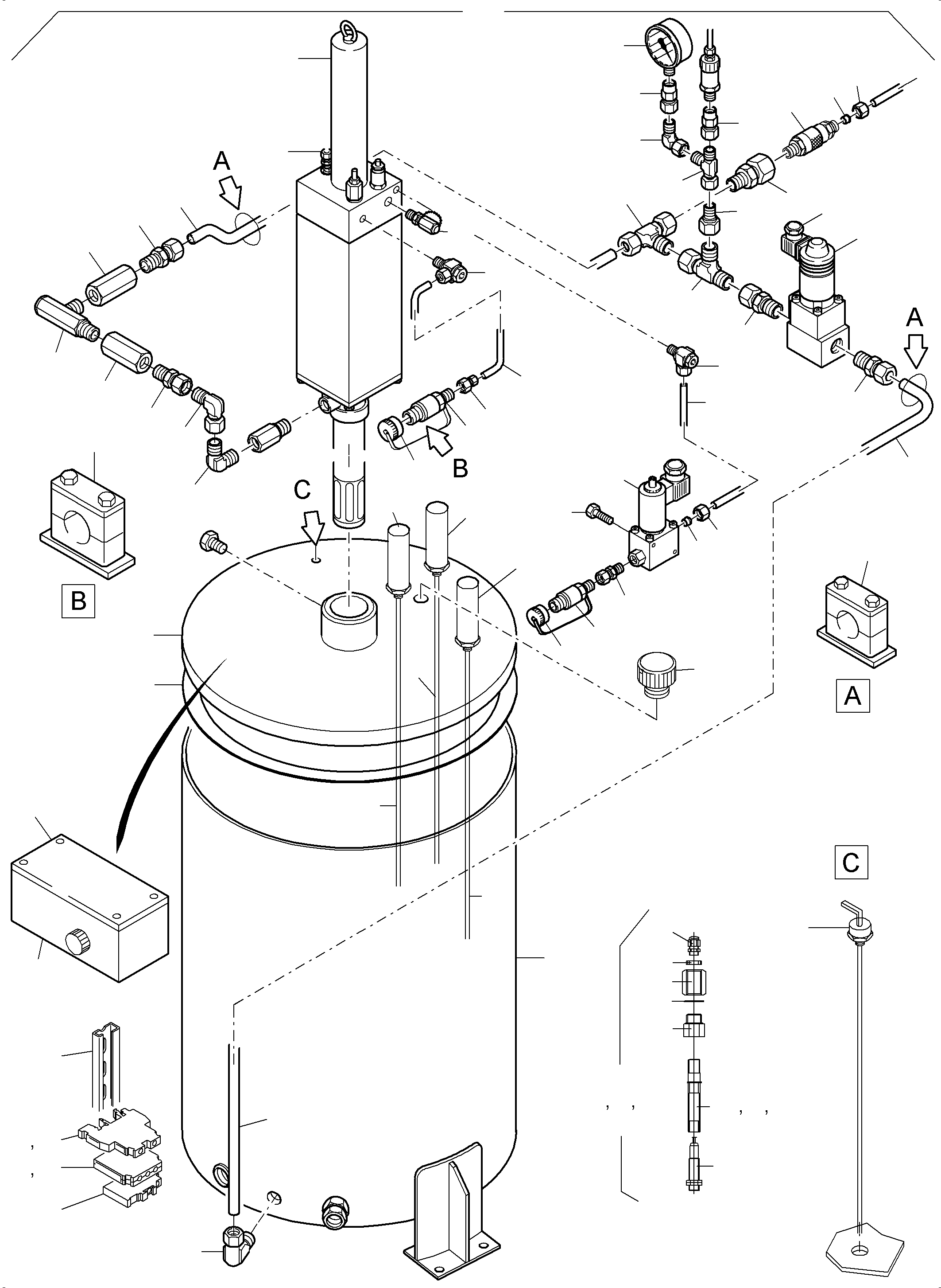 Фильтр 797 982 73 KOMATSU