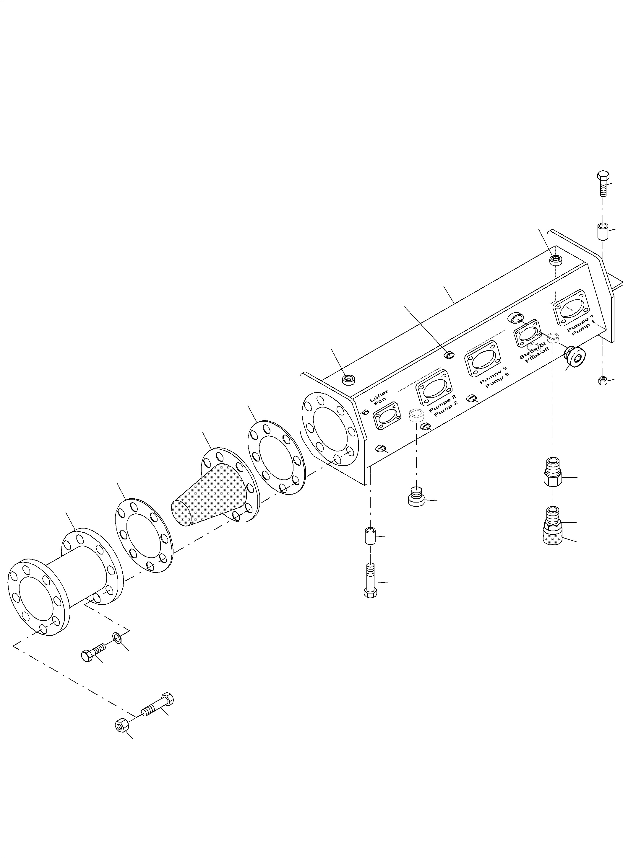 Болт 307 846 99 KOMATSU