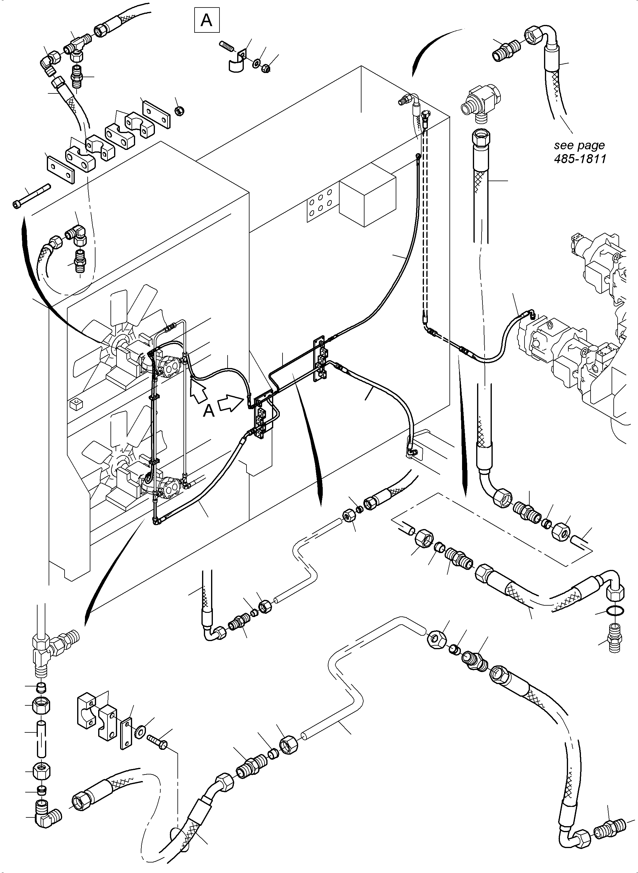 Комплект хомутов 510 180 98 KOMATSU