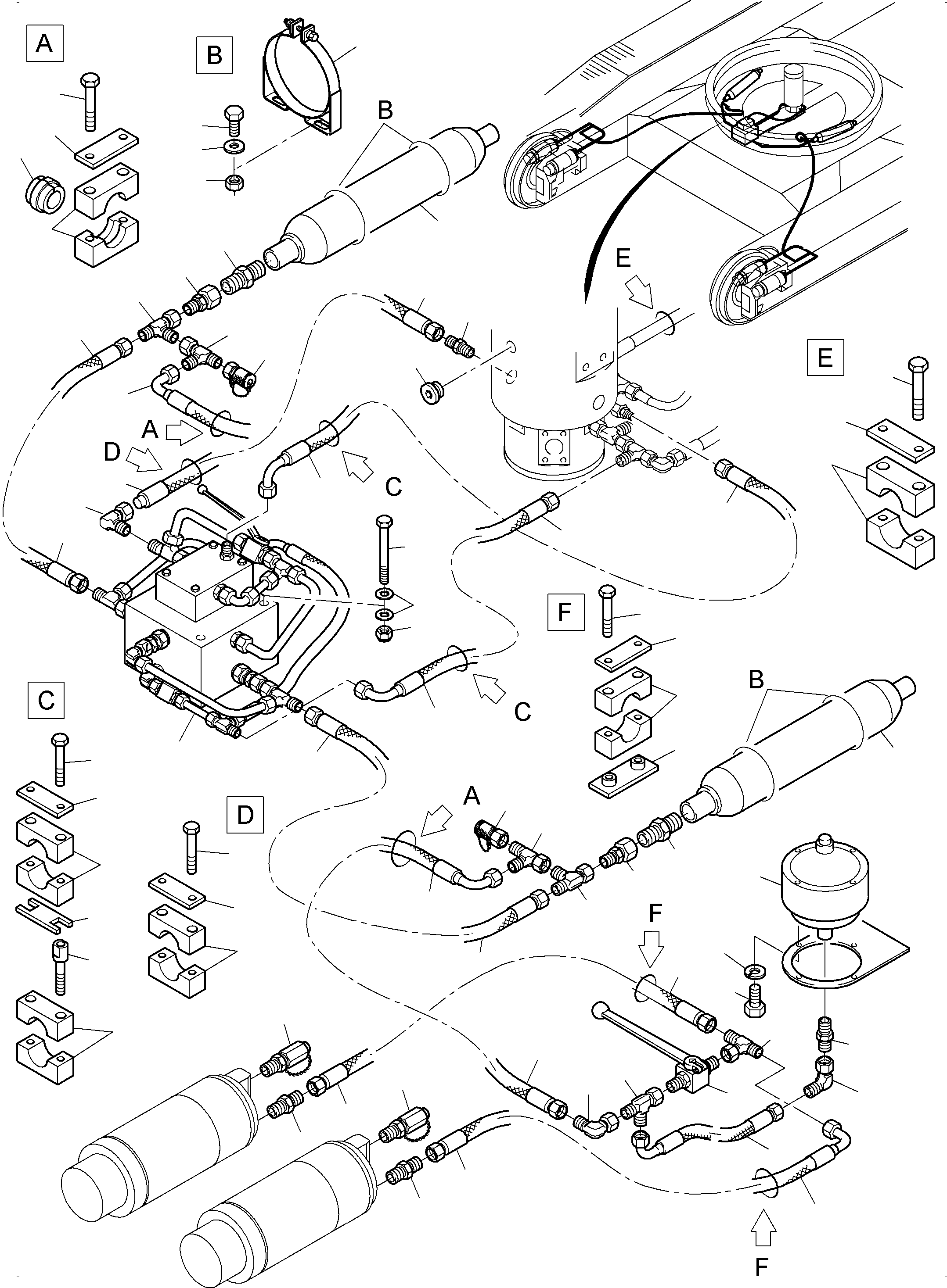 Гнездо 516 172 98 KOMATSU