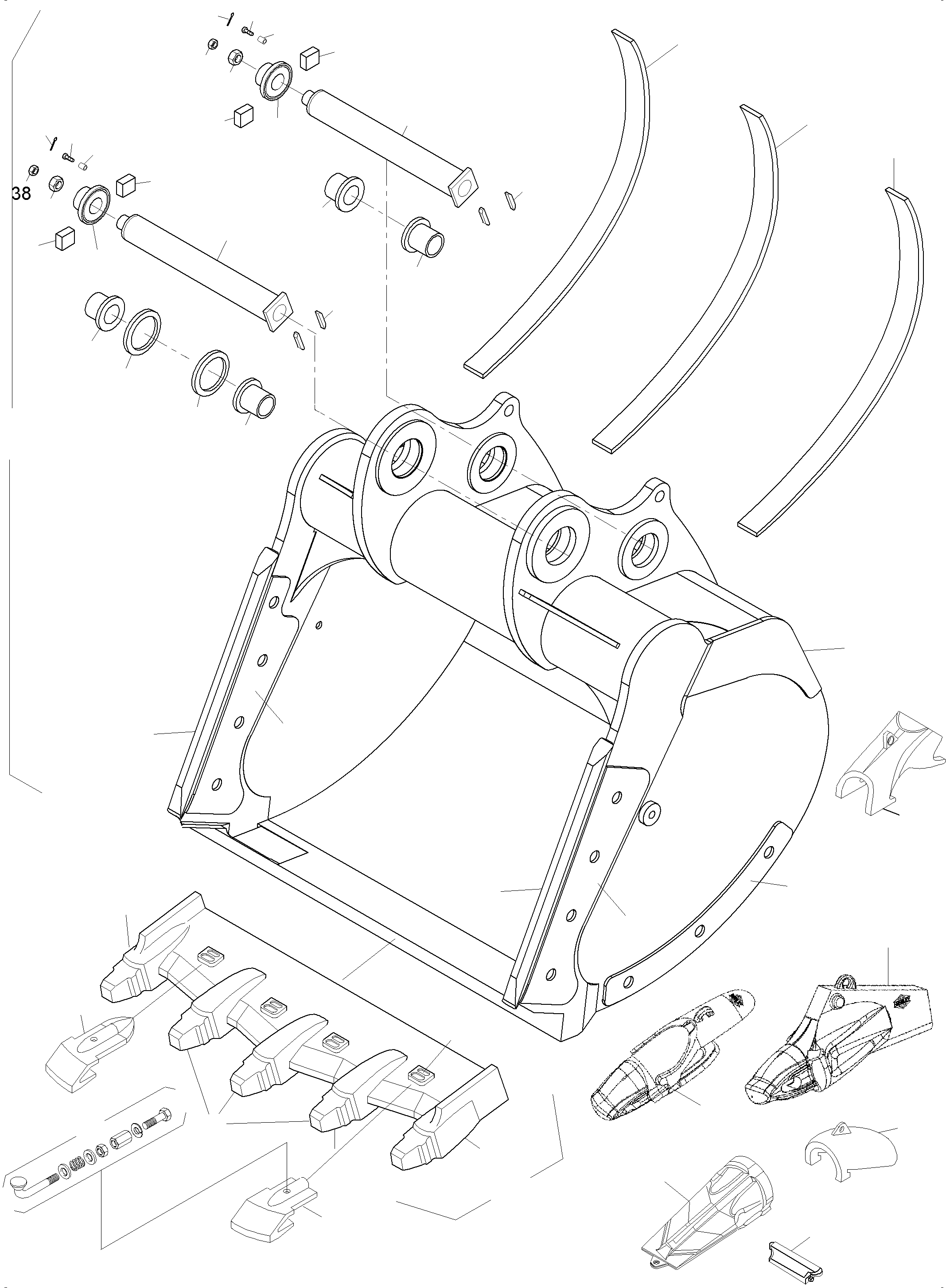 Кожух вентилятора 962 296 40 KOMATSU