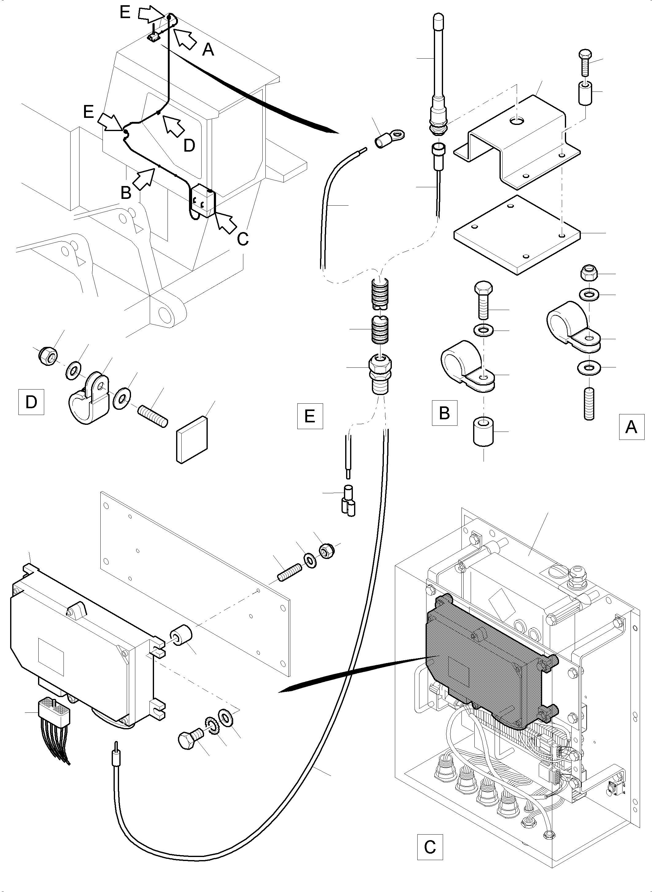 Thrust collar 906 321 40 KOMATSU