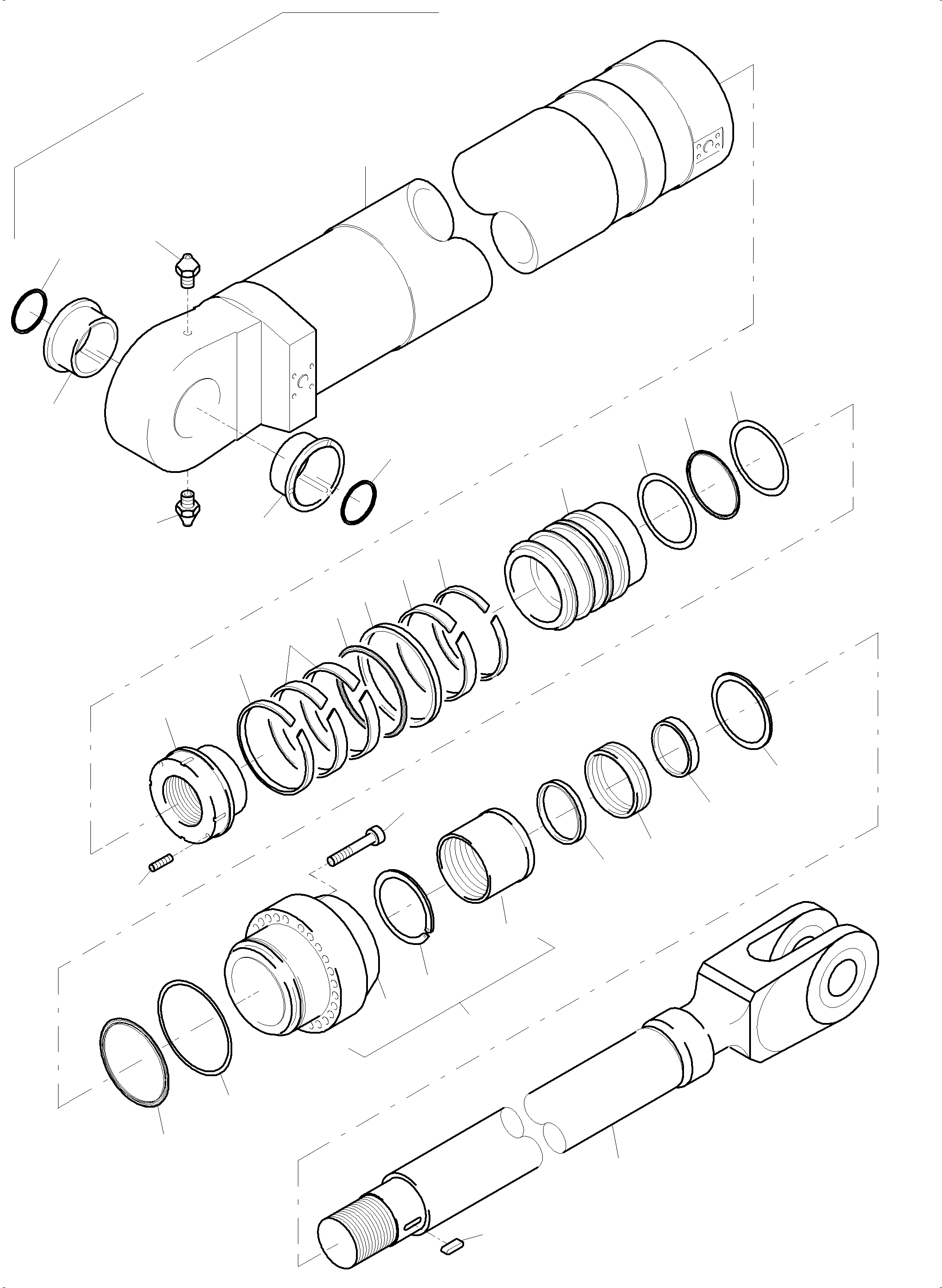 Уплотнительное кольцо круглого сечения 950 963 40 KOMATSU