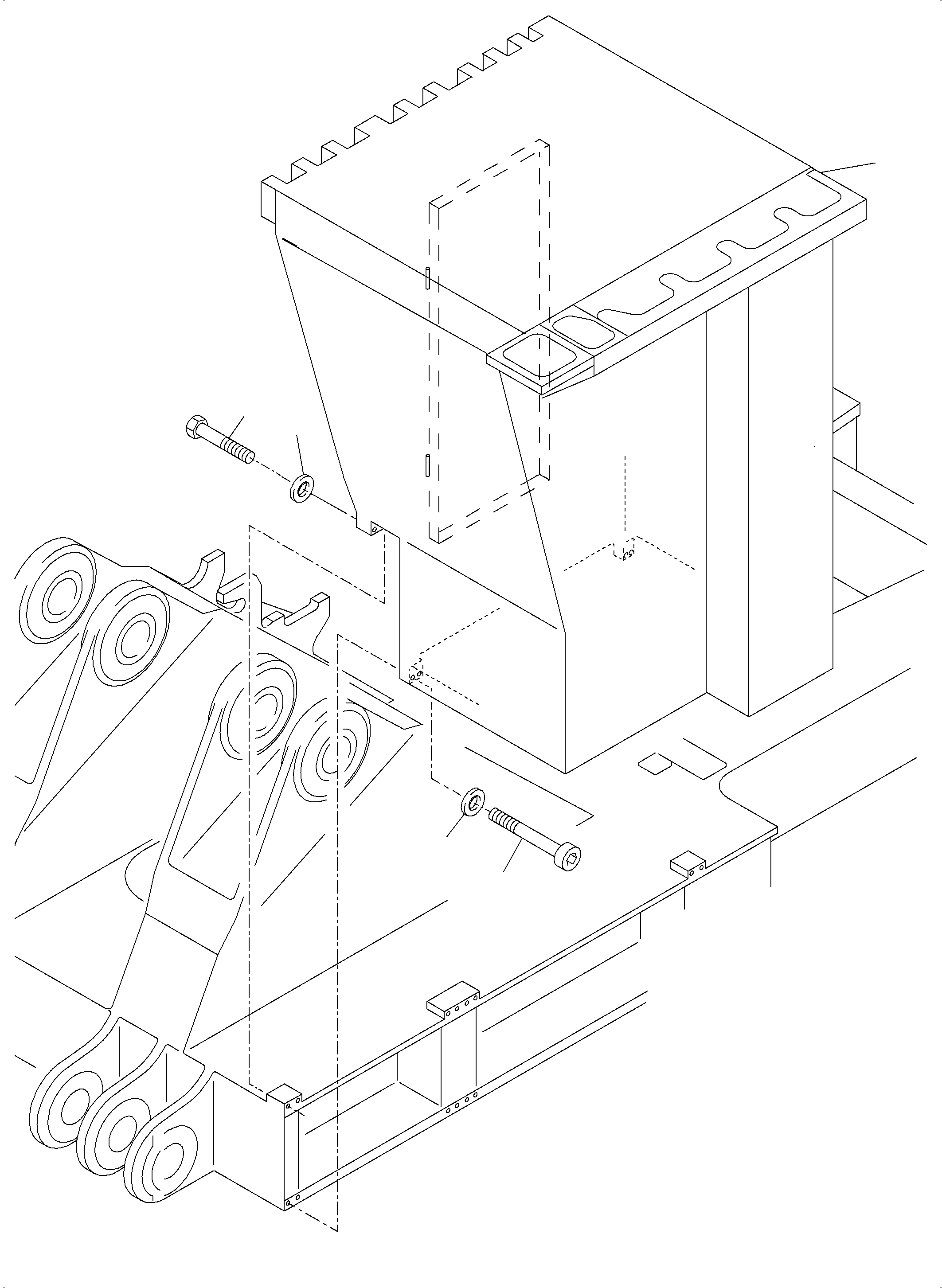 Edge plate 975 111 40 KOMATSU