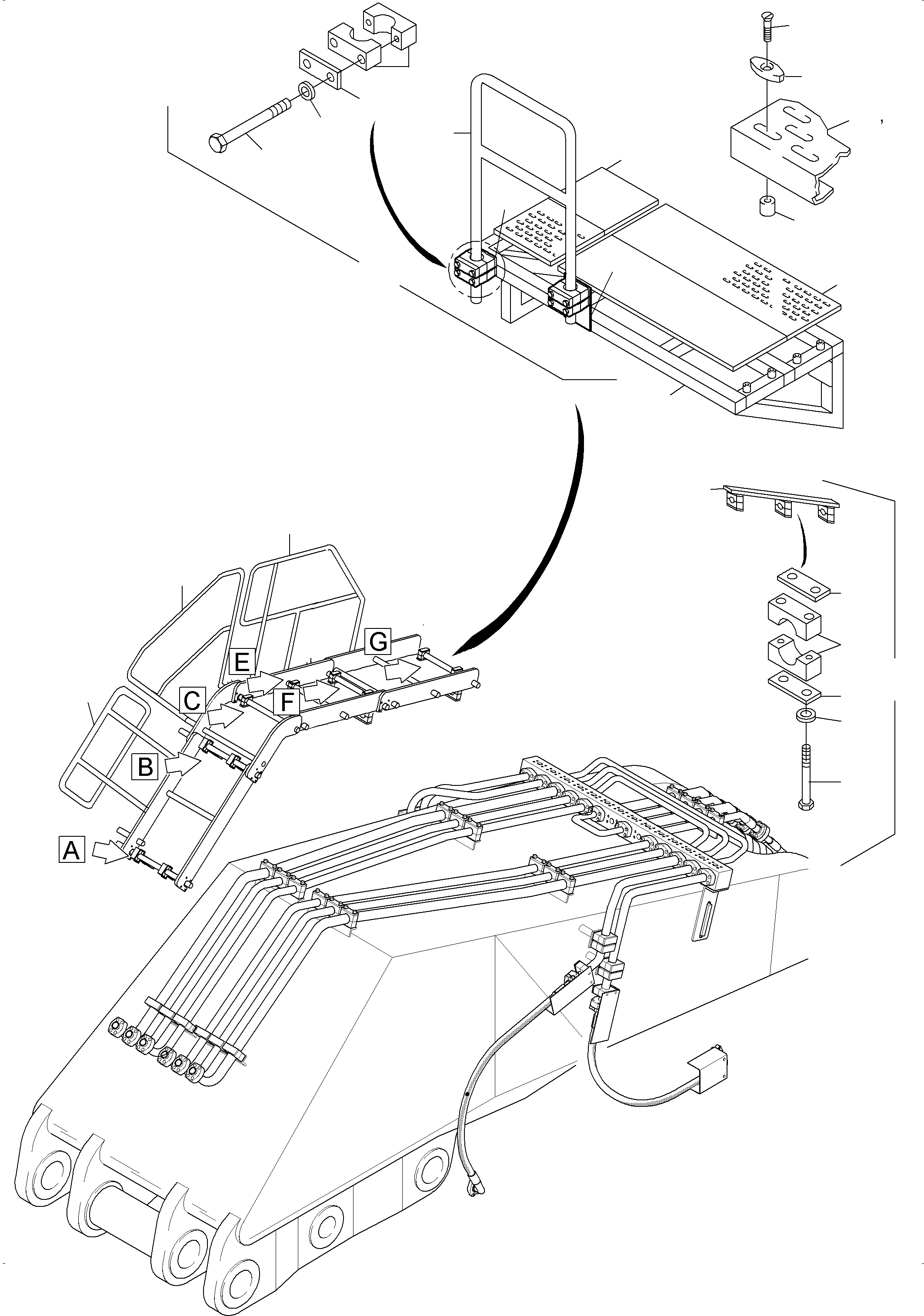 Фиксатор 980 159 40 KOMATSU