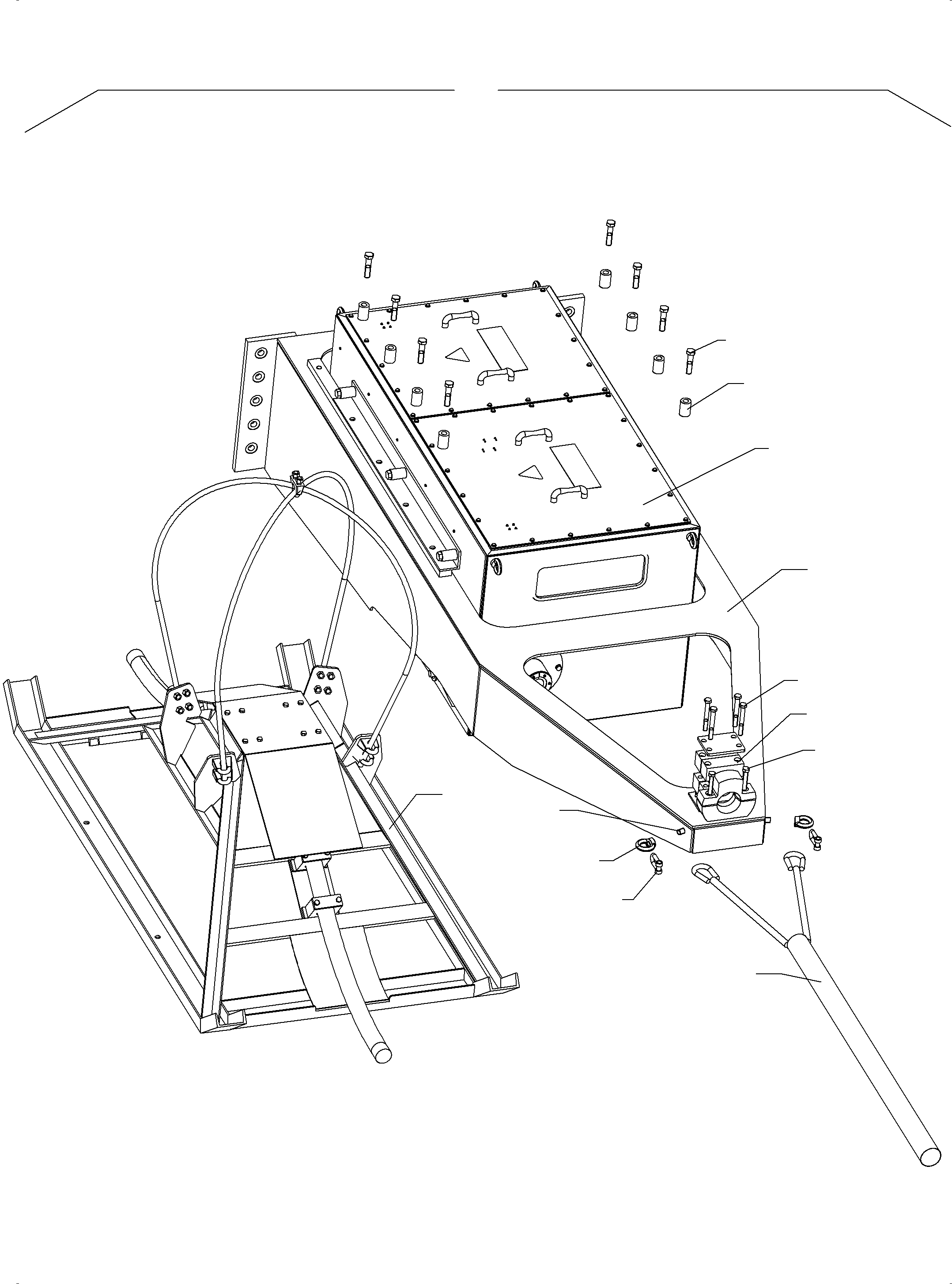 Hexagon screw 502 390 40 KOMATSU