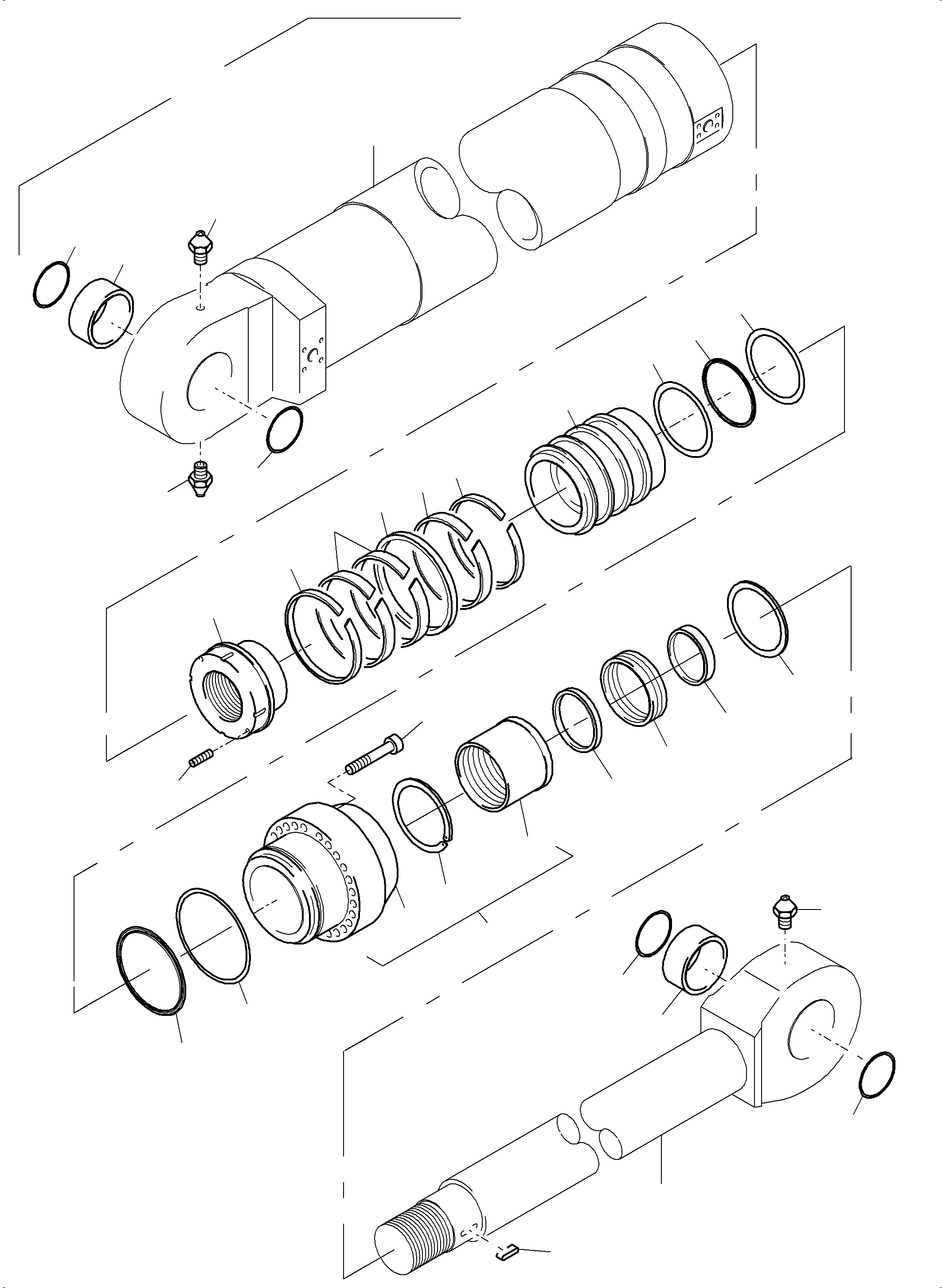 Скребок 951 761 40 KOMATSU