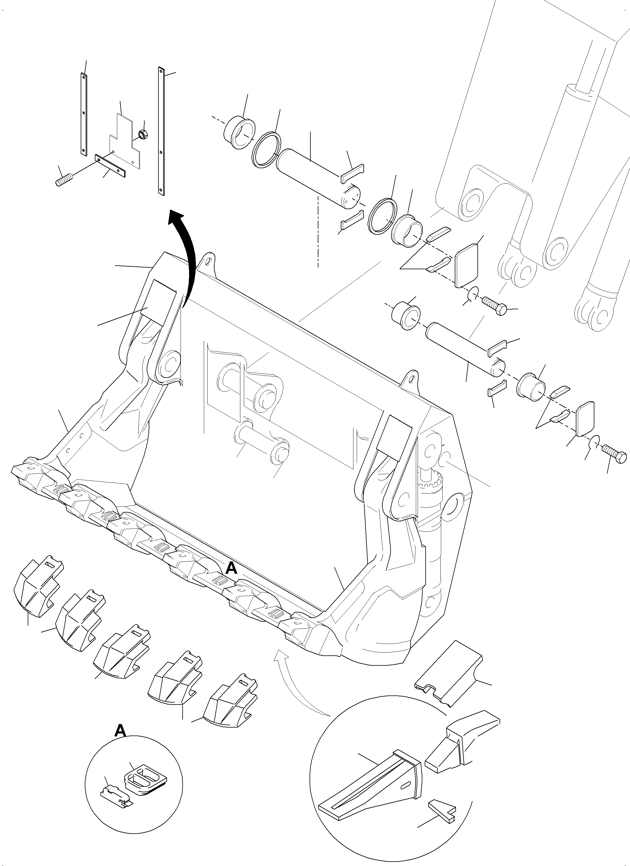 Болт 504 503 98 KOMATSU