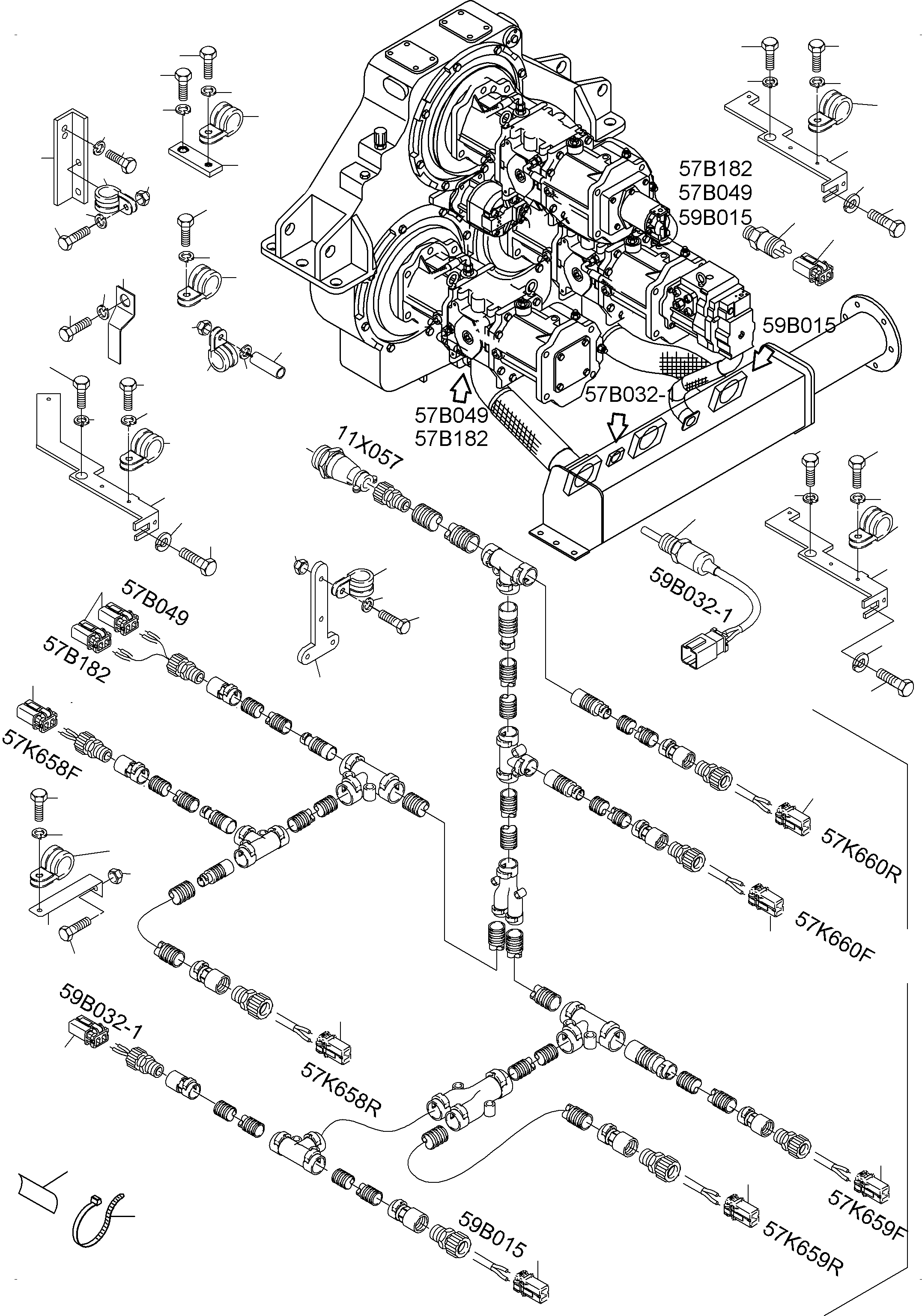 Пластина 977 524 40 KOMATSU