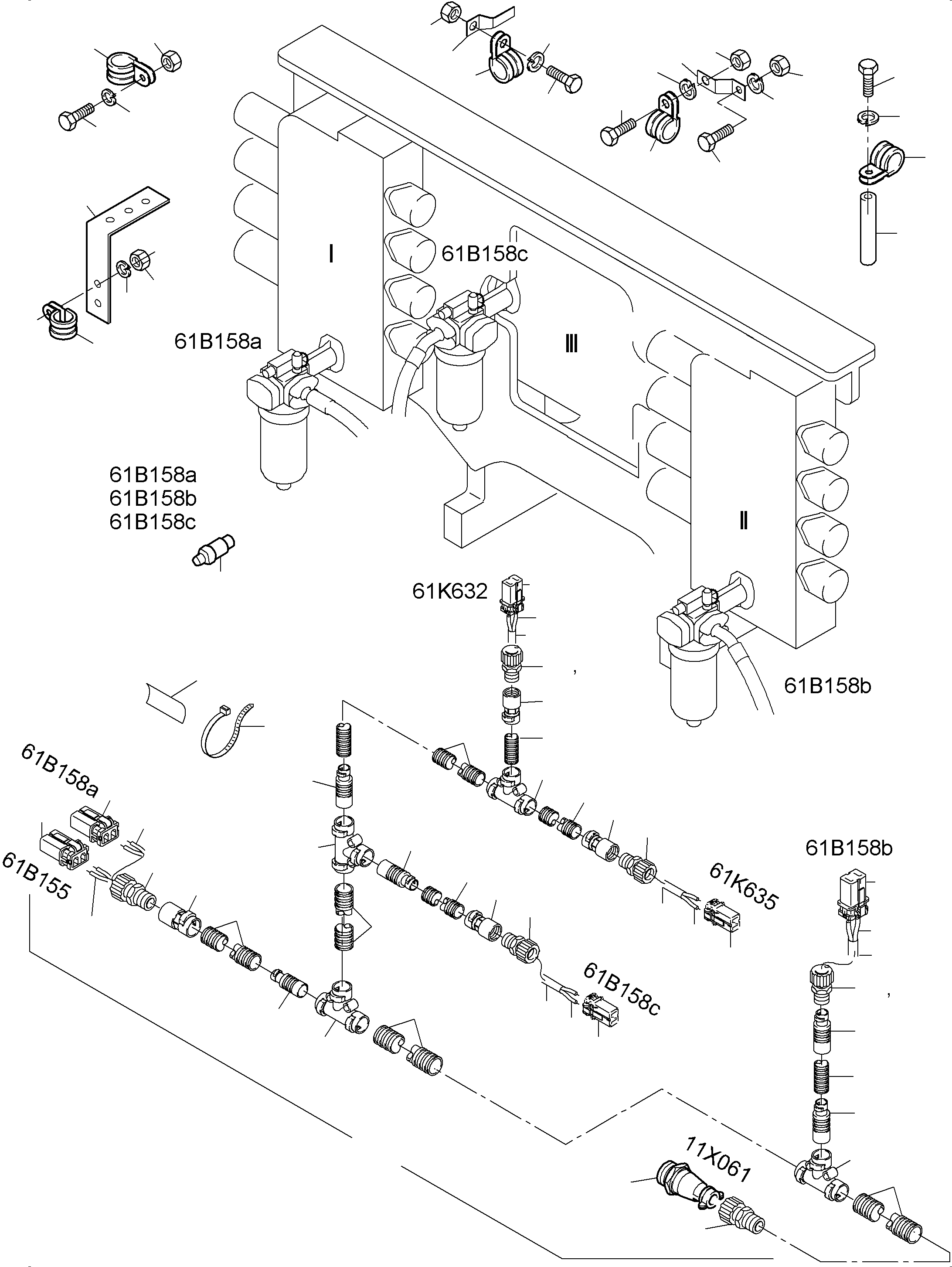 Штырьковый контакт 819105320 KOMATSU