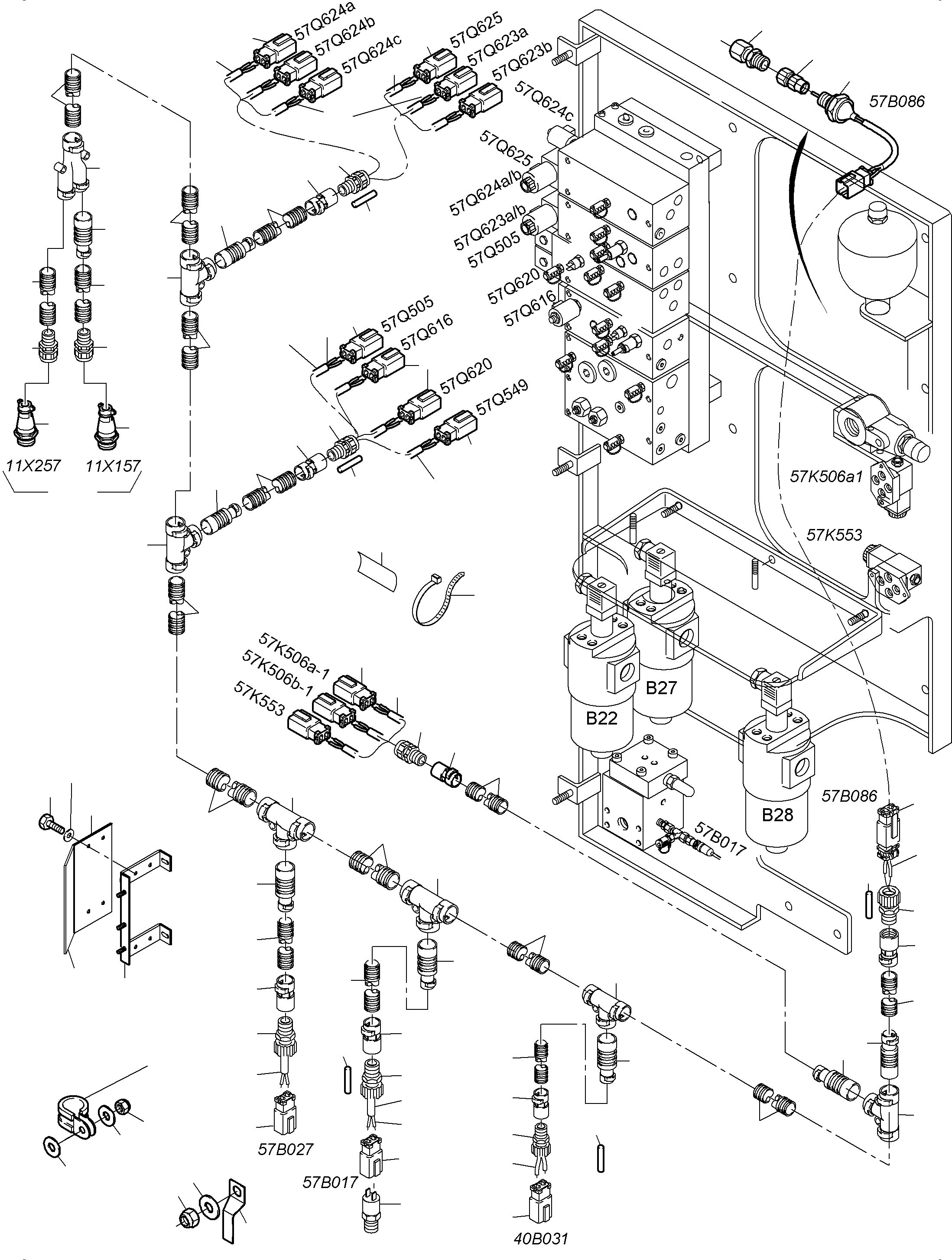 Гнездо 950 443 40 KOMATSU