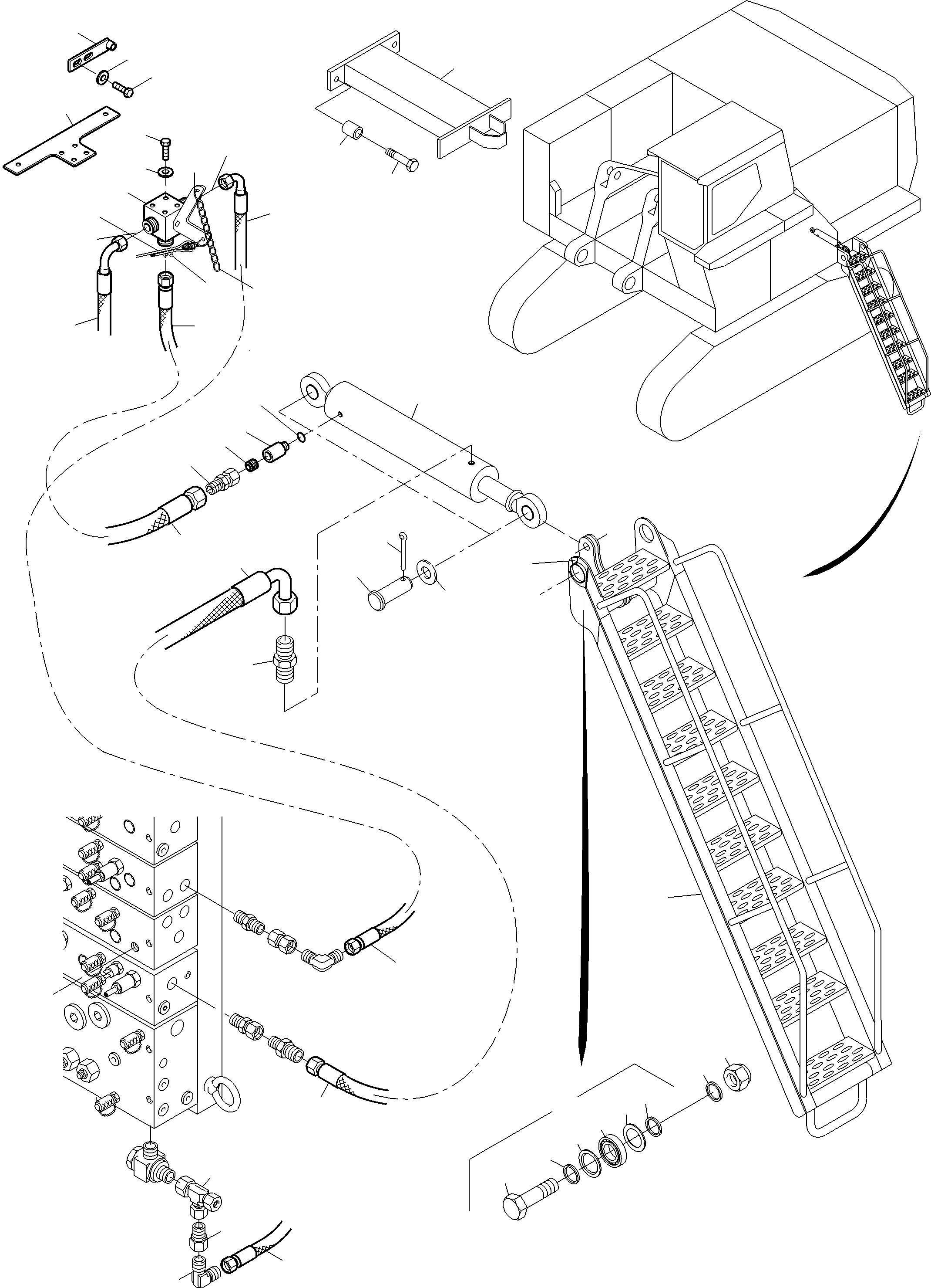 Переходник 958 079 40 KOMATSU