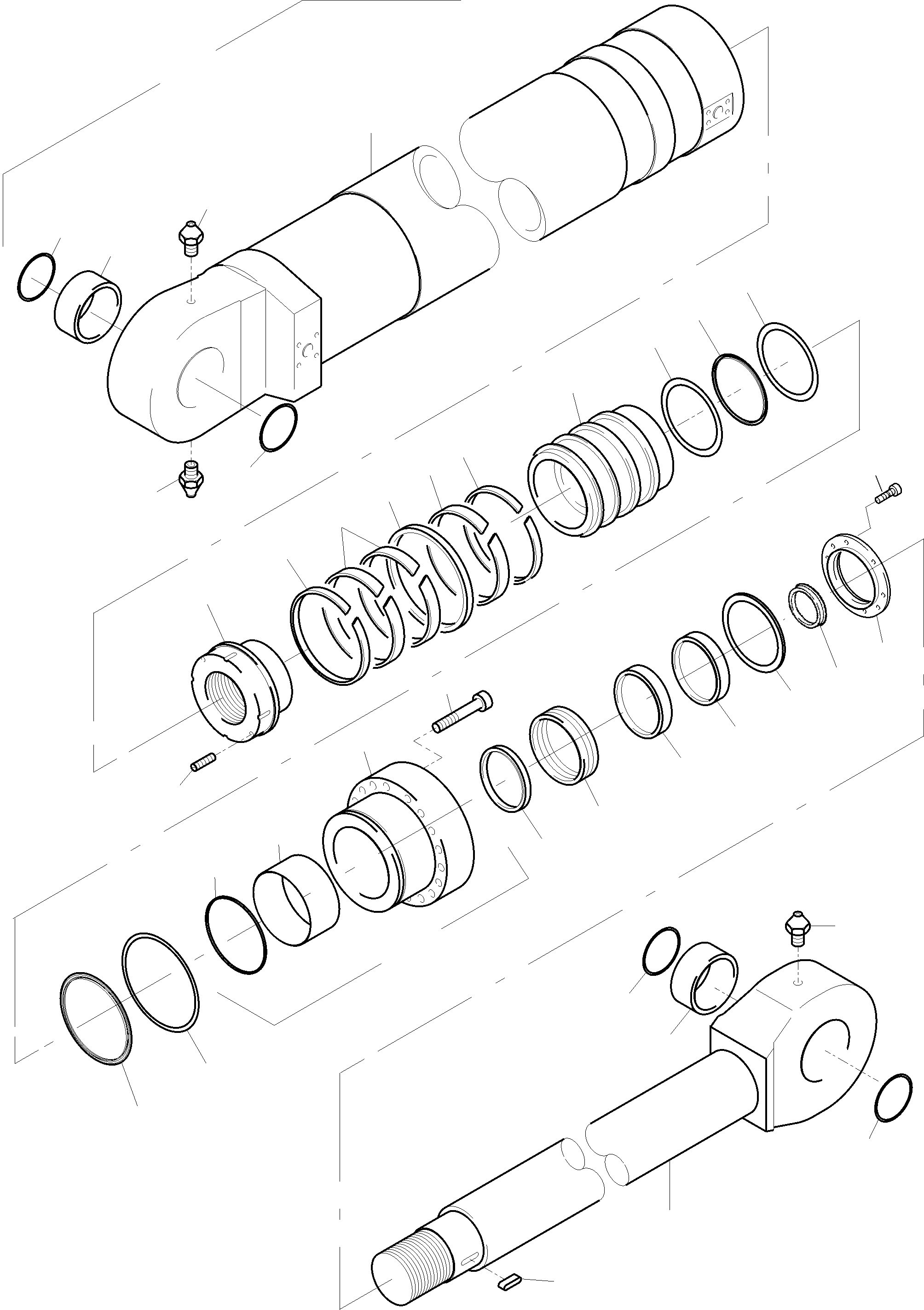 Bearing bush (no field repair item) 7075291860 KOMATSU