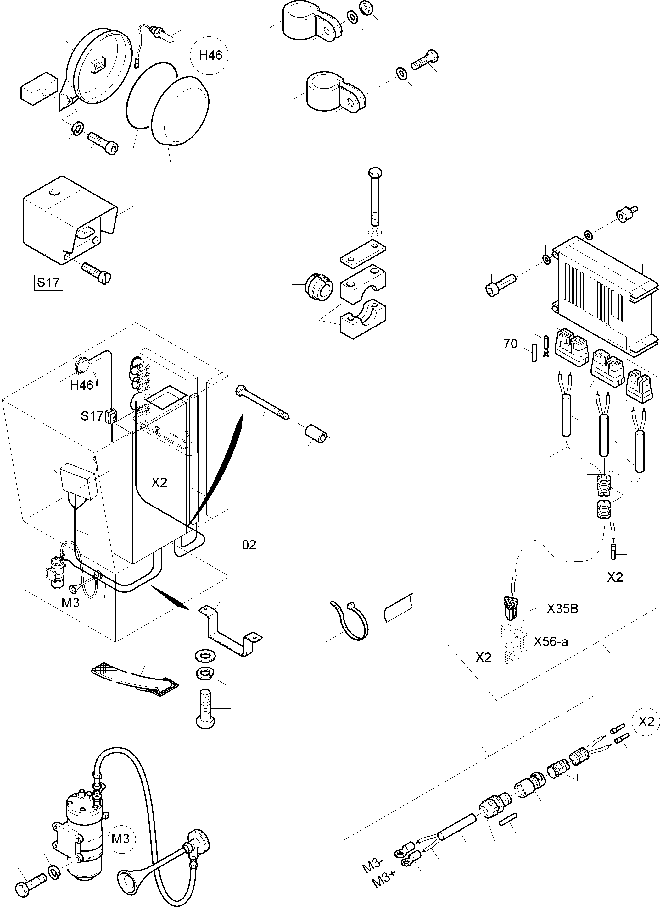 End grommet DN 48 950 212 40 KOMATSU