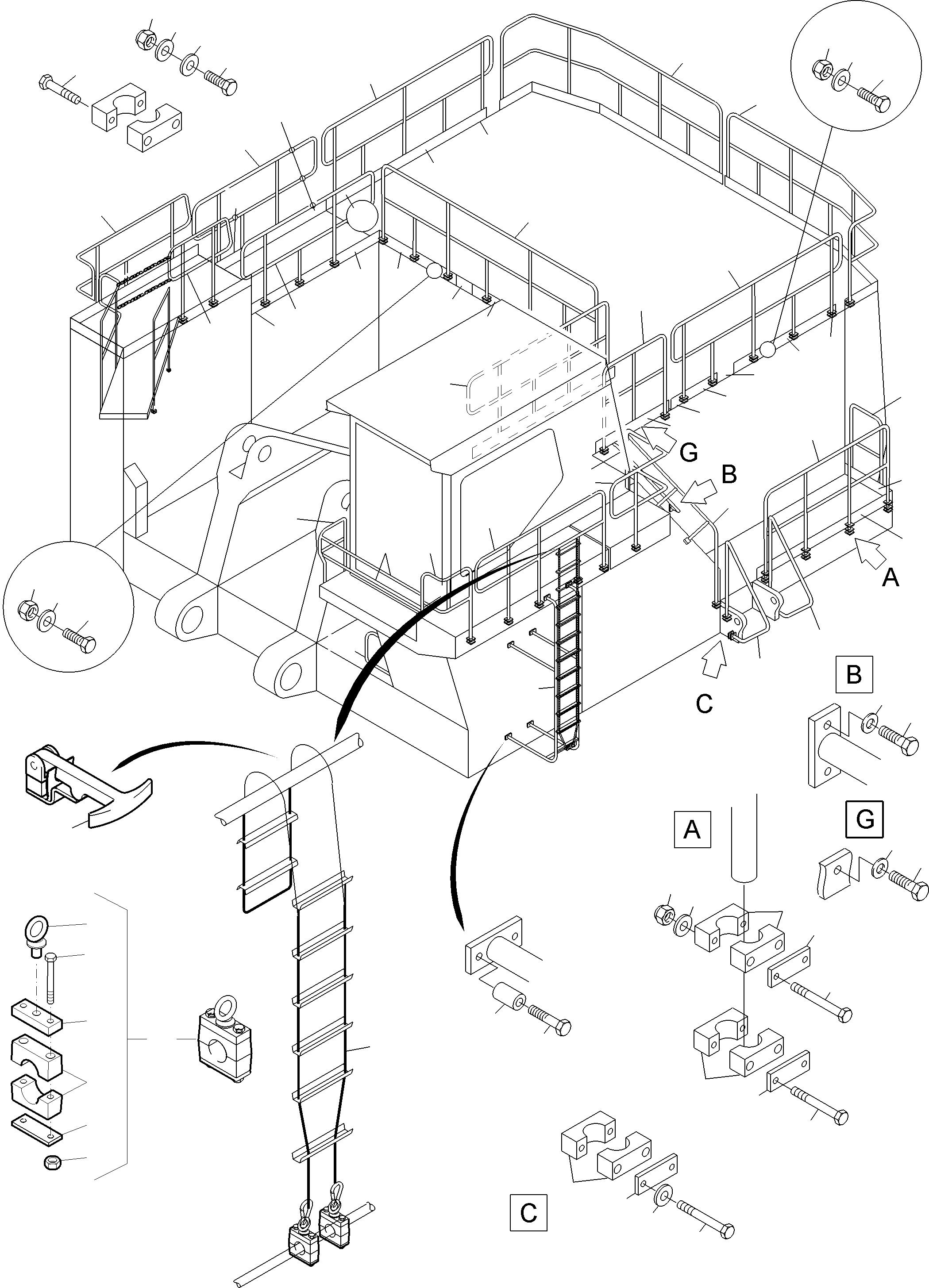 Крышка 991 724 40 KOMATSU