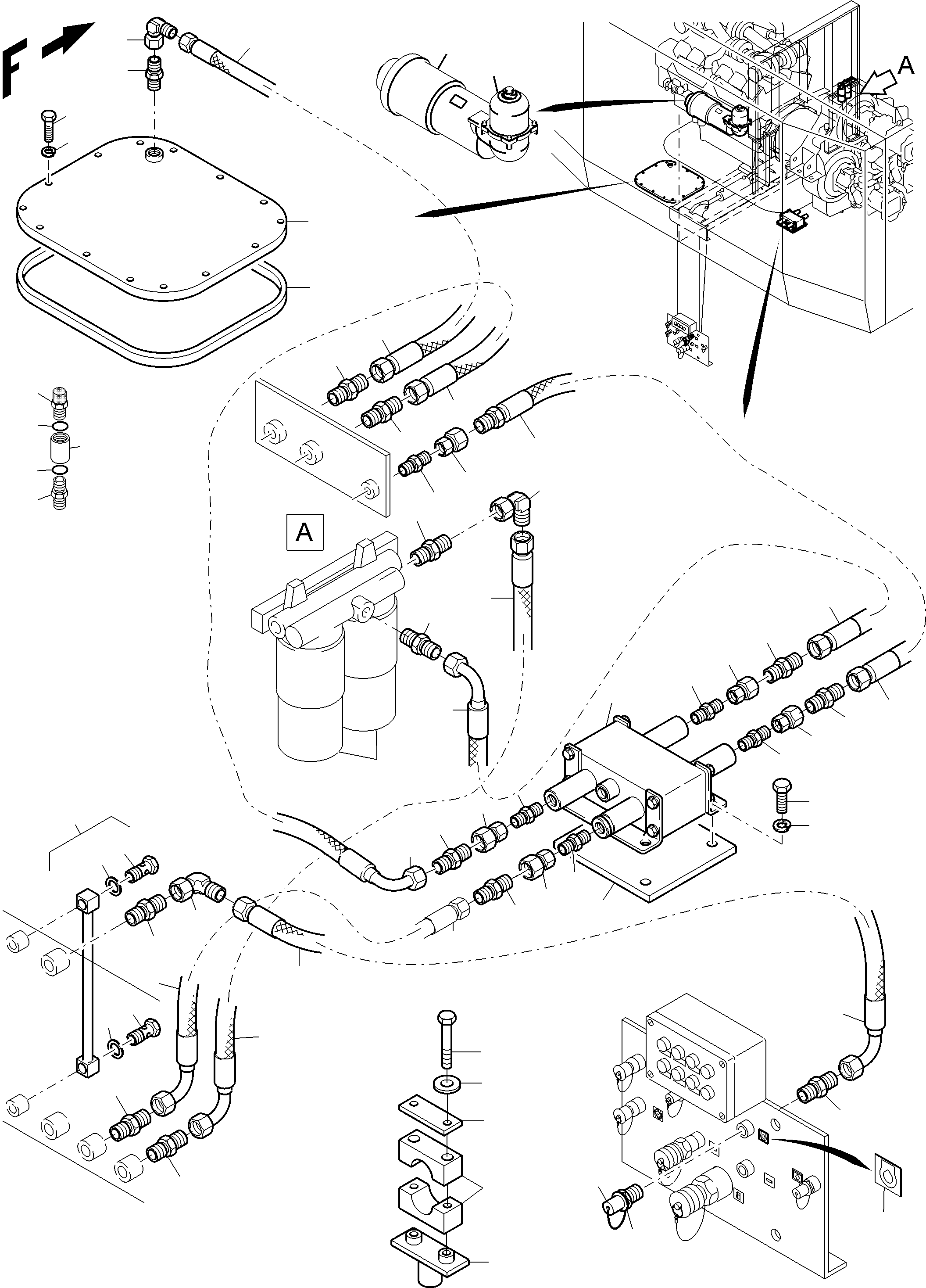 Соединительный штуцер 906 982 40 KOMATSU