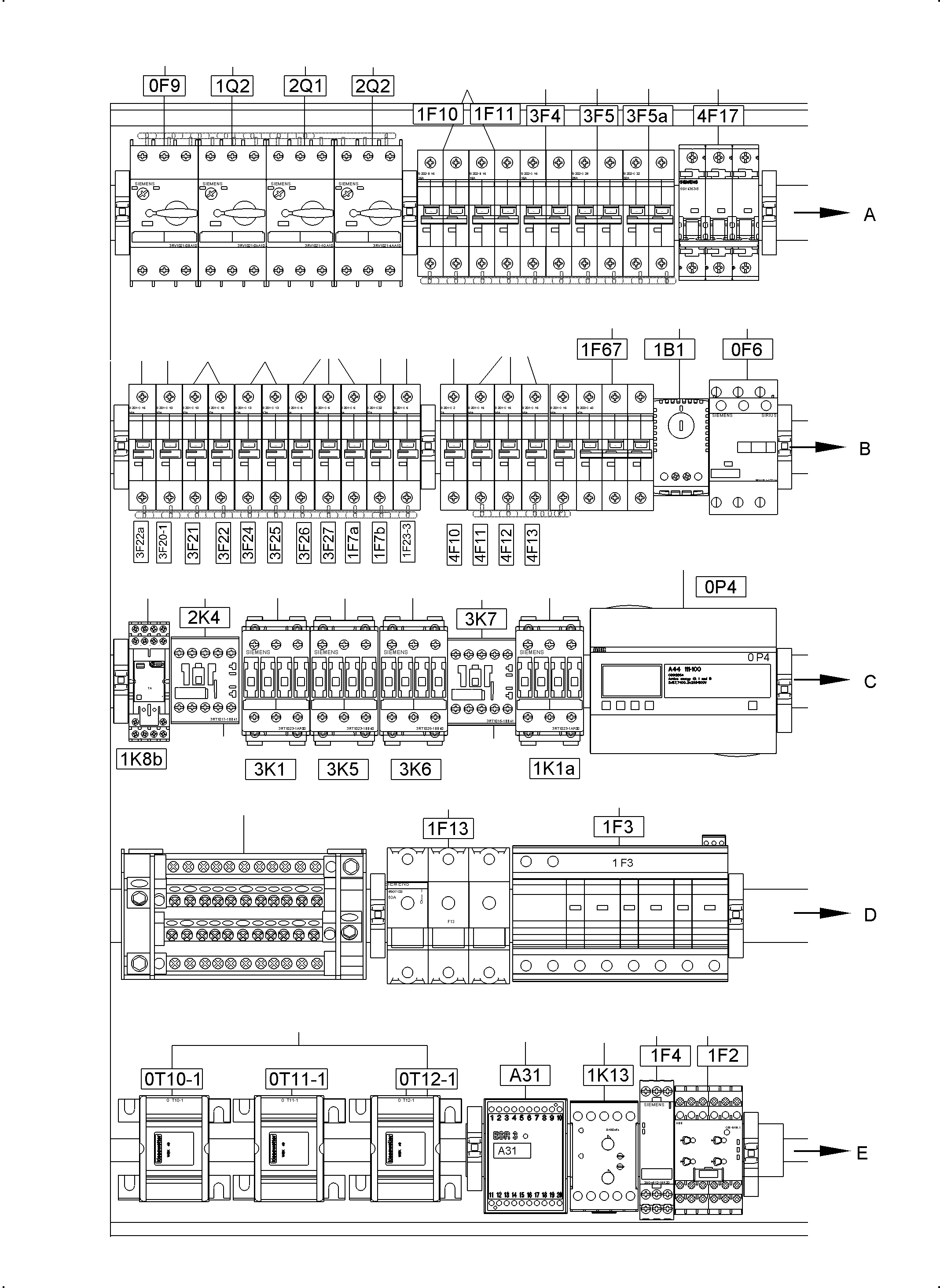 Breaker 16A 2-pol. 798 391 73 KOMATSU