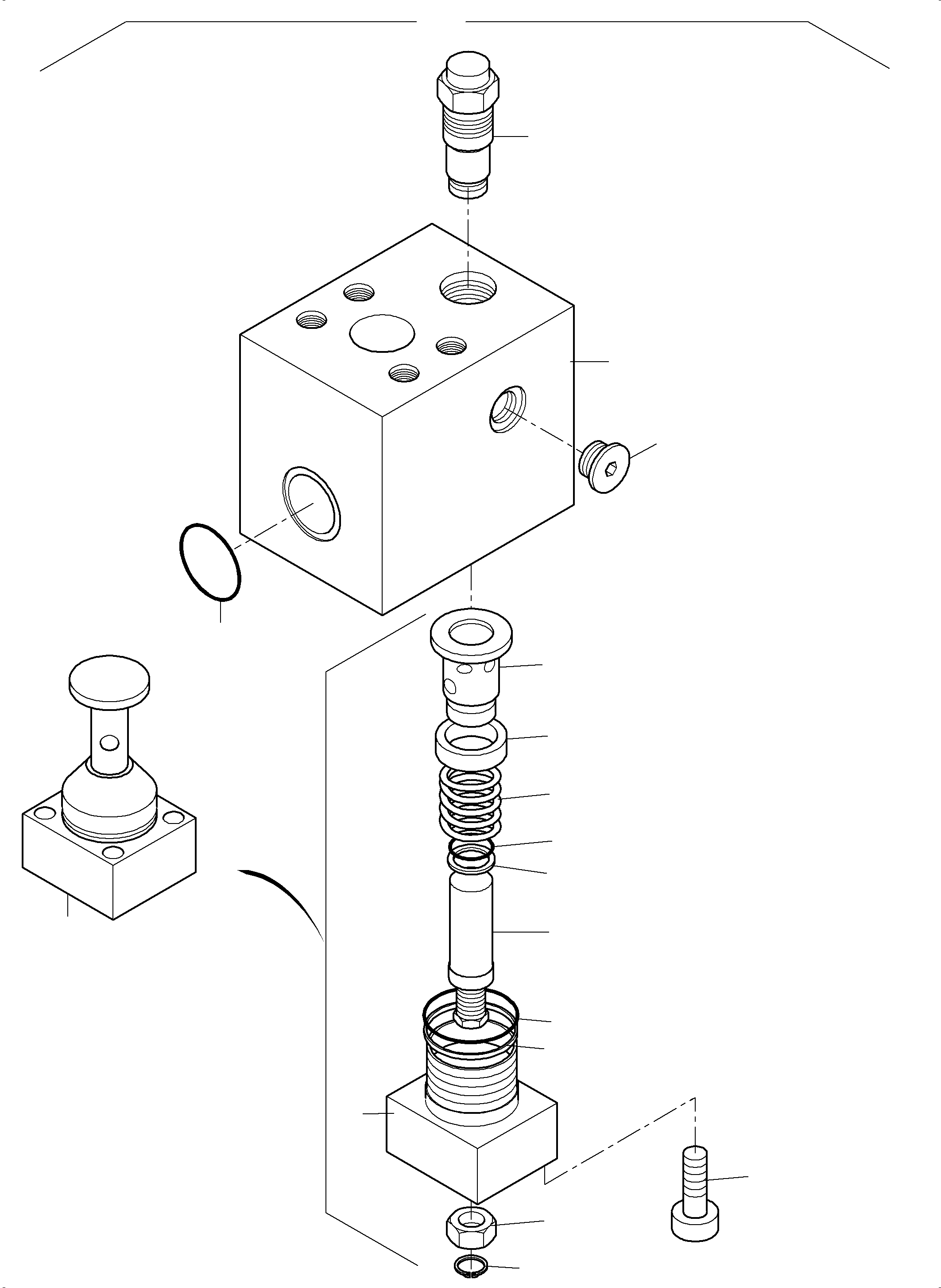 Mounting kit 790 376 73 KOMATSU