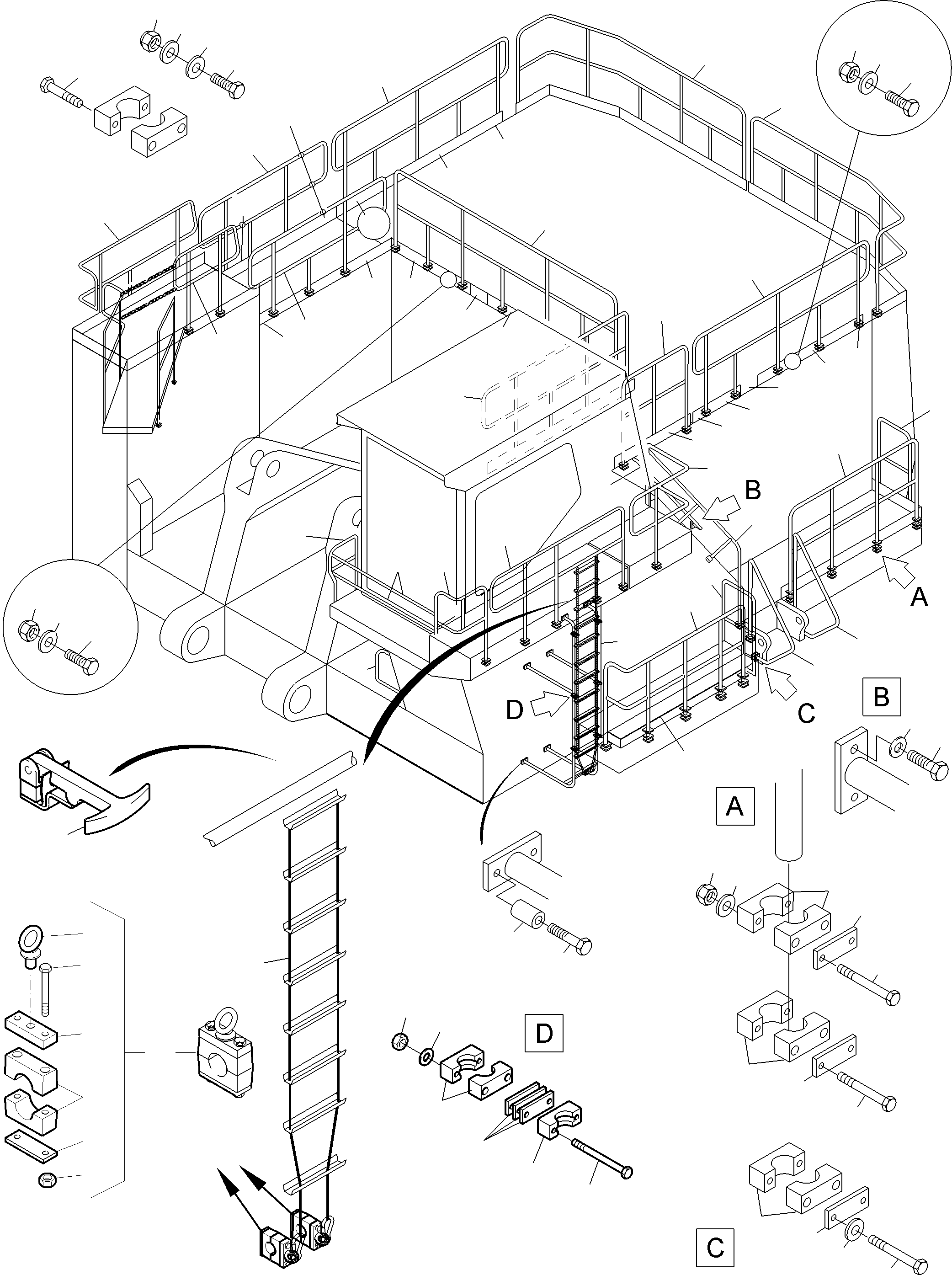 Направляющая 980 579 40 KOMATSU
