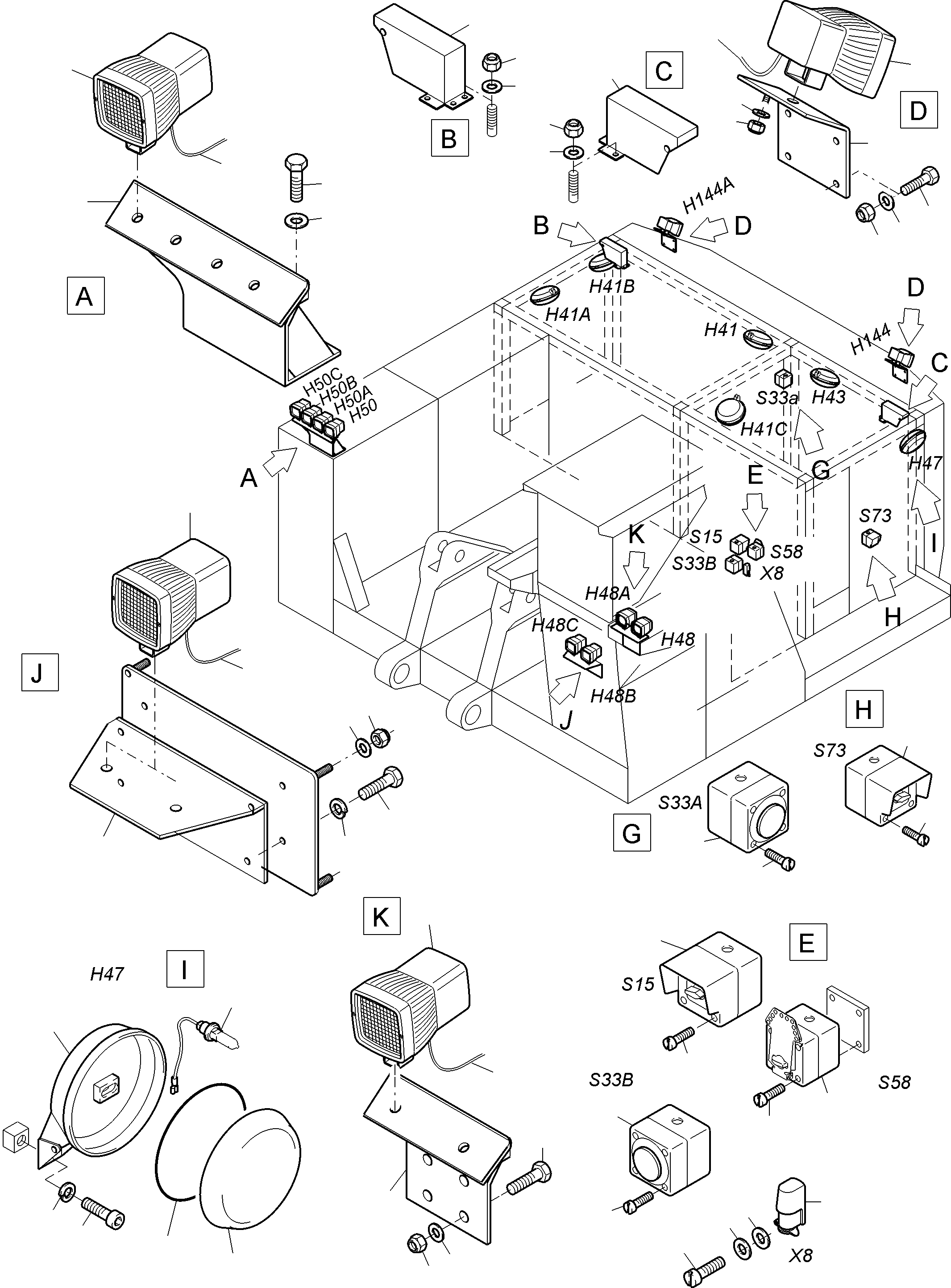 T-Distributor DN 23 999 516 40 KOMATSU