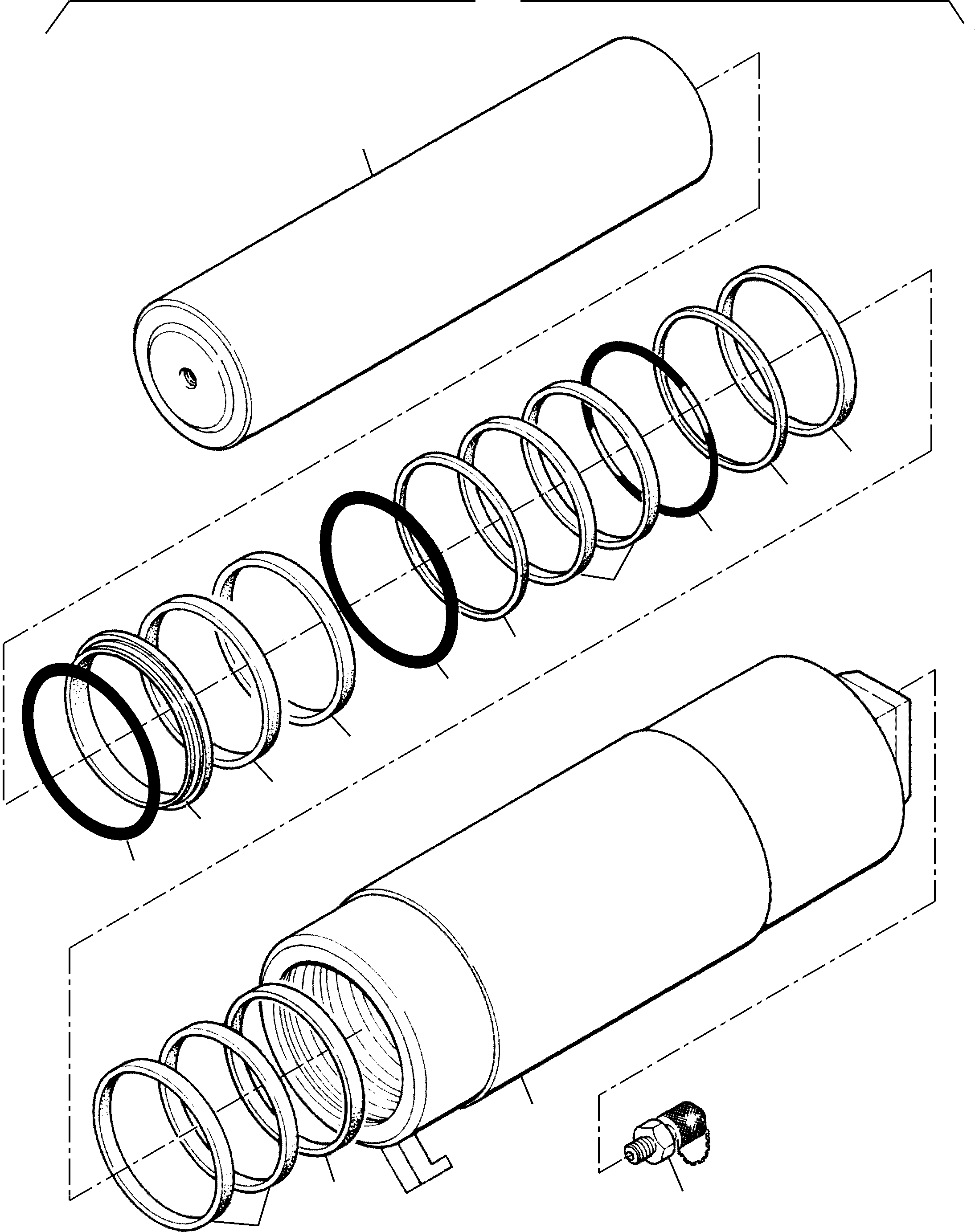 Tensioner assy. 105 060 42 KOMATSU