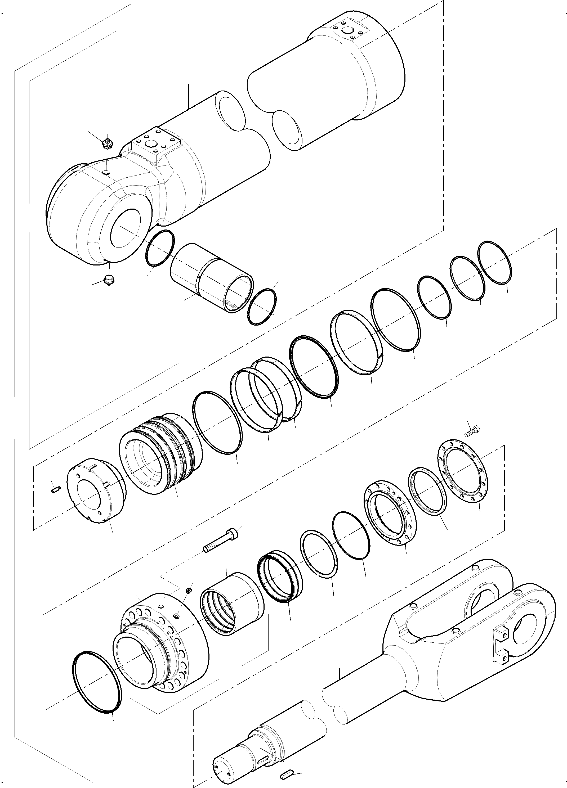 Уплотнение штока 999 083 40 KOMATSU