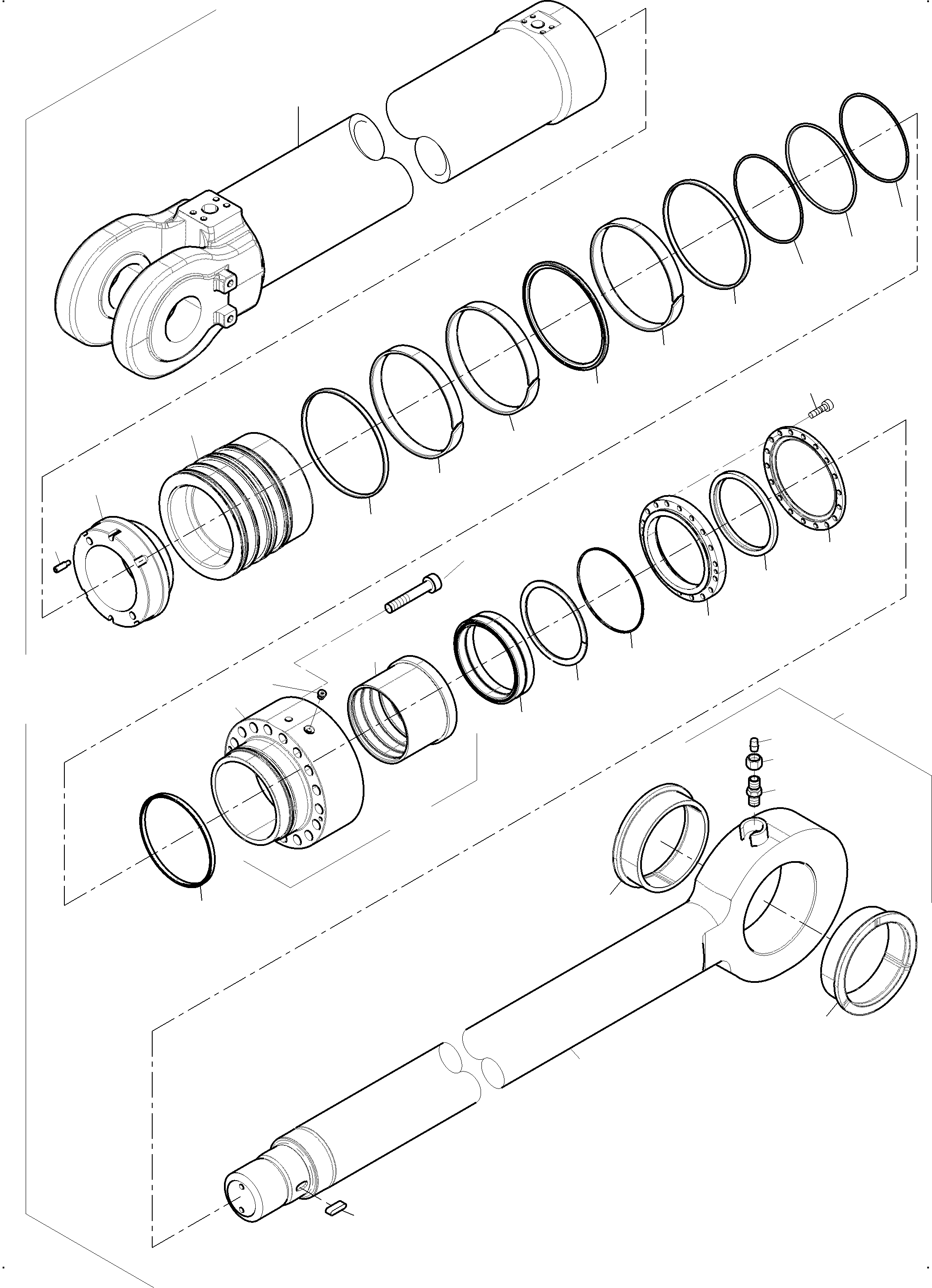 Bearing bush (No field repair item) 994 167 40 KOMATSU