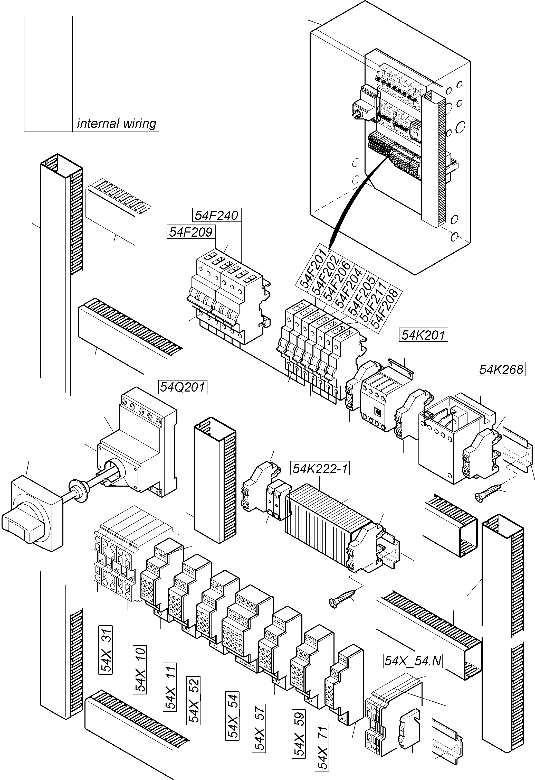 Terminal block jumper 999 972 40 KOMATSU