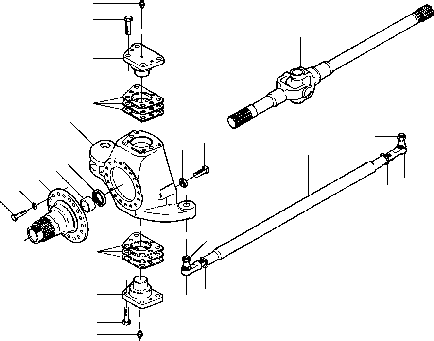 KIT, CENTER PARTS 1440 265 H91 KOMATSU