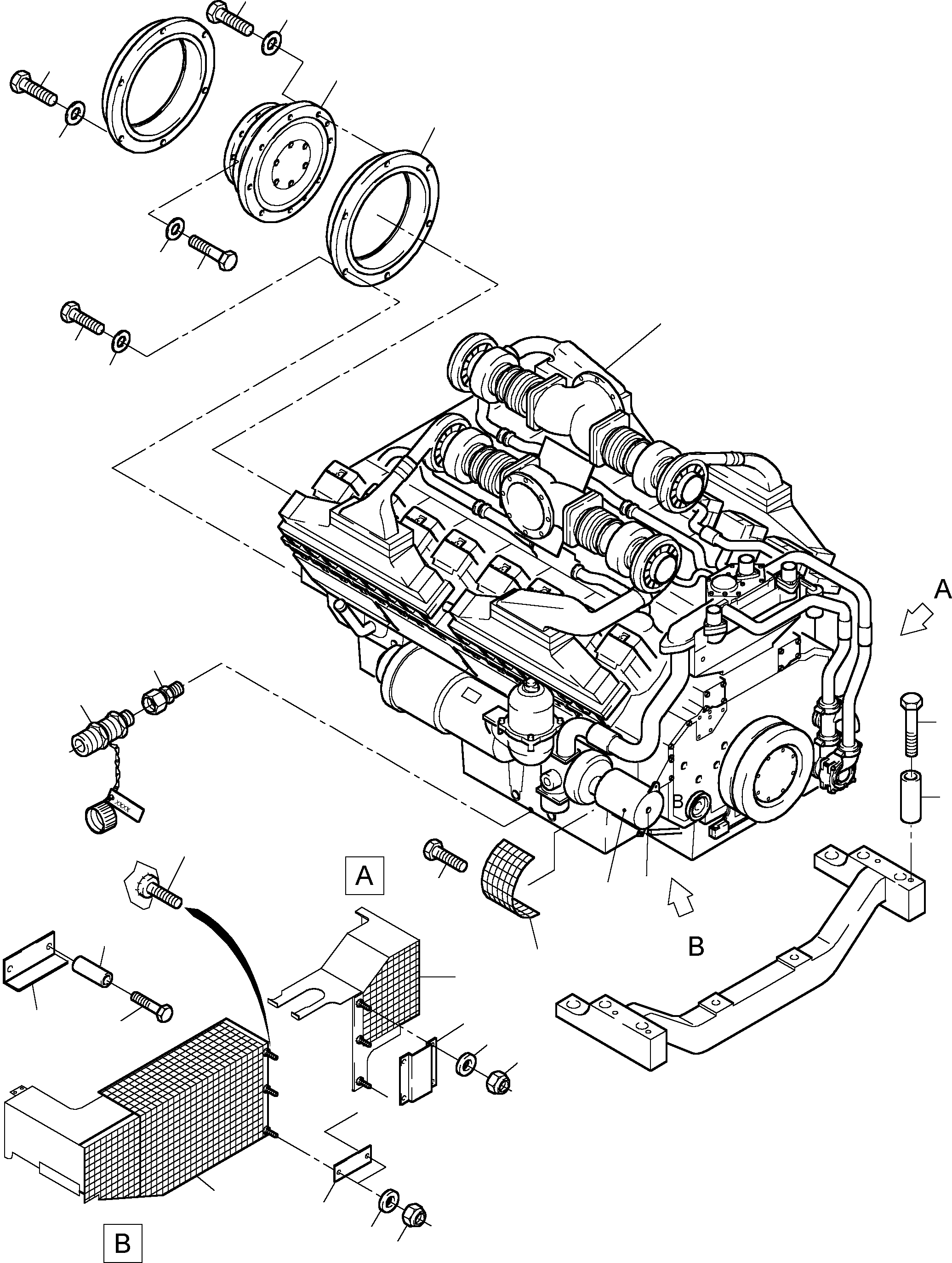 Generator 906 034 40 KOMATSU