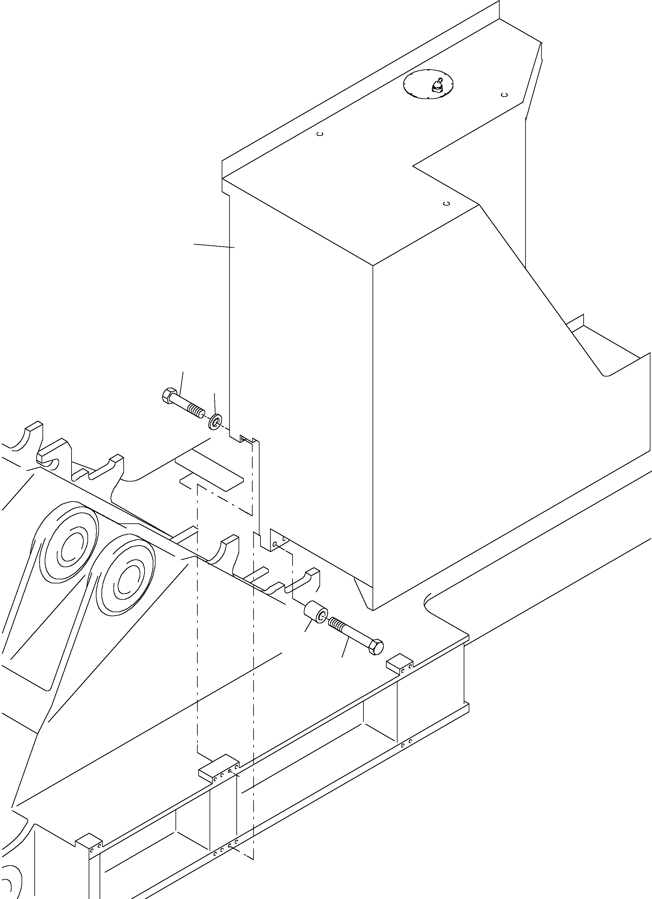 Pipe mounting 895 985 40 KOMATSU