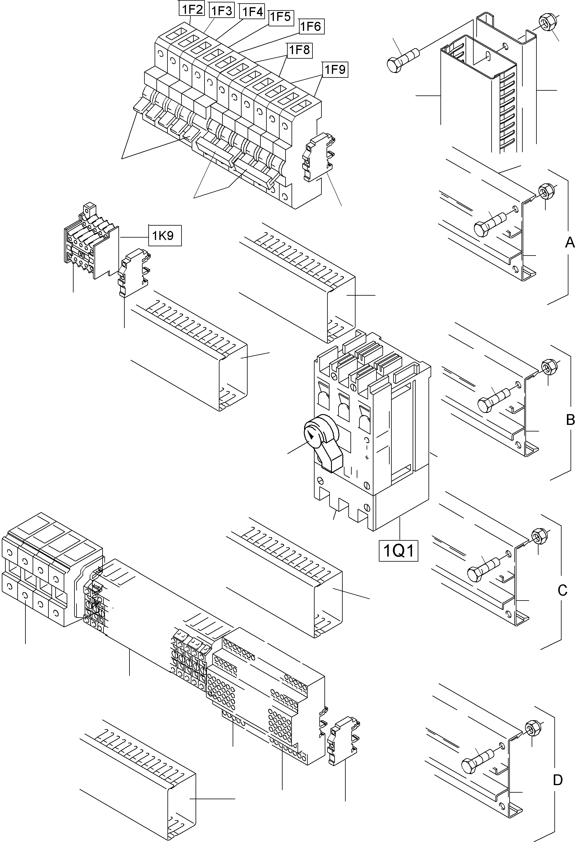 Breaker 63 A 655 678 40 KOMATSU