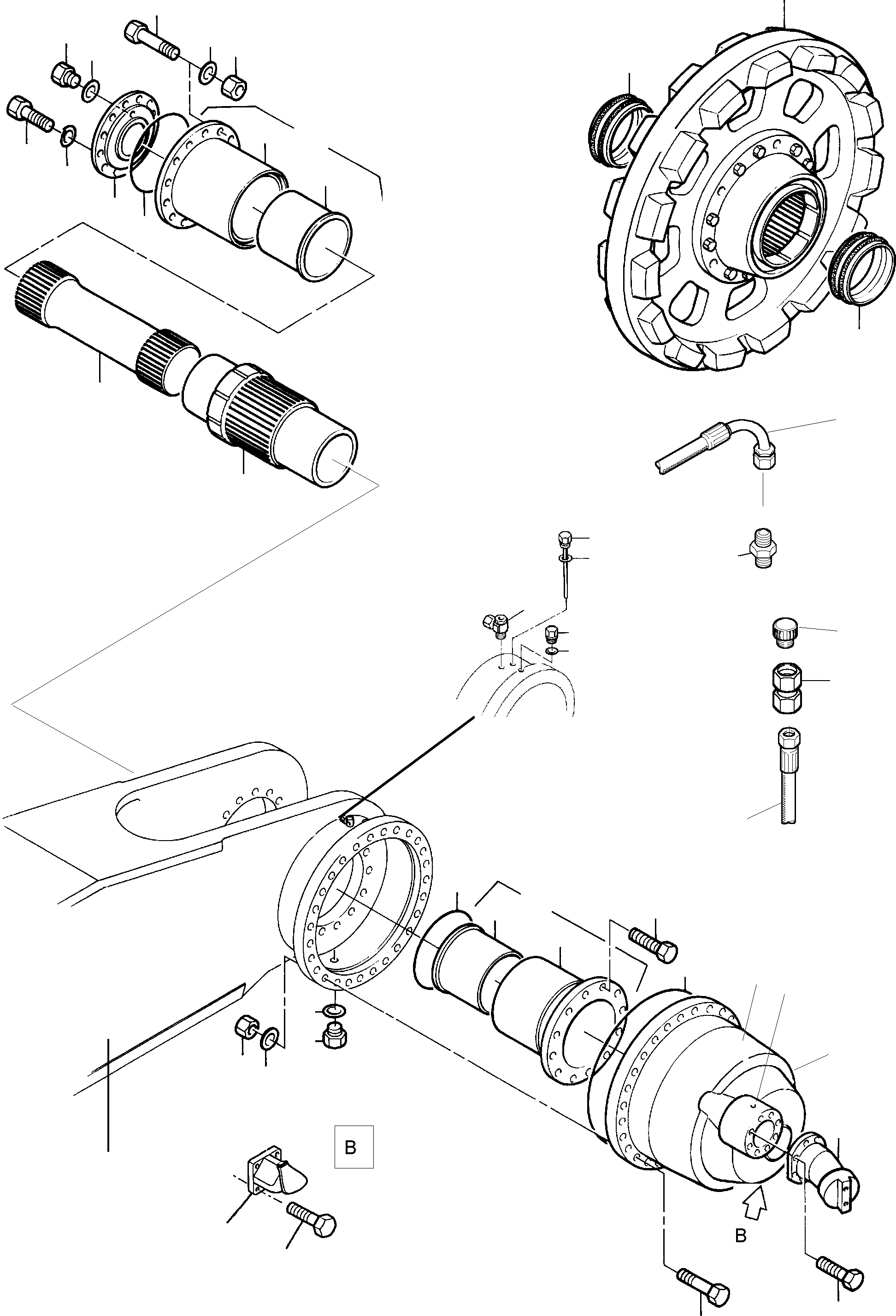 Крышка подшипника 429 271 40 KOMATSU