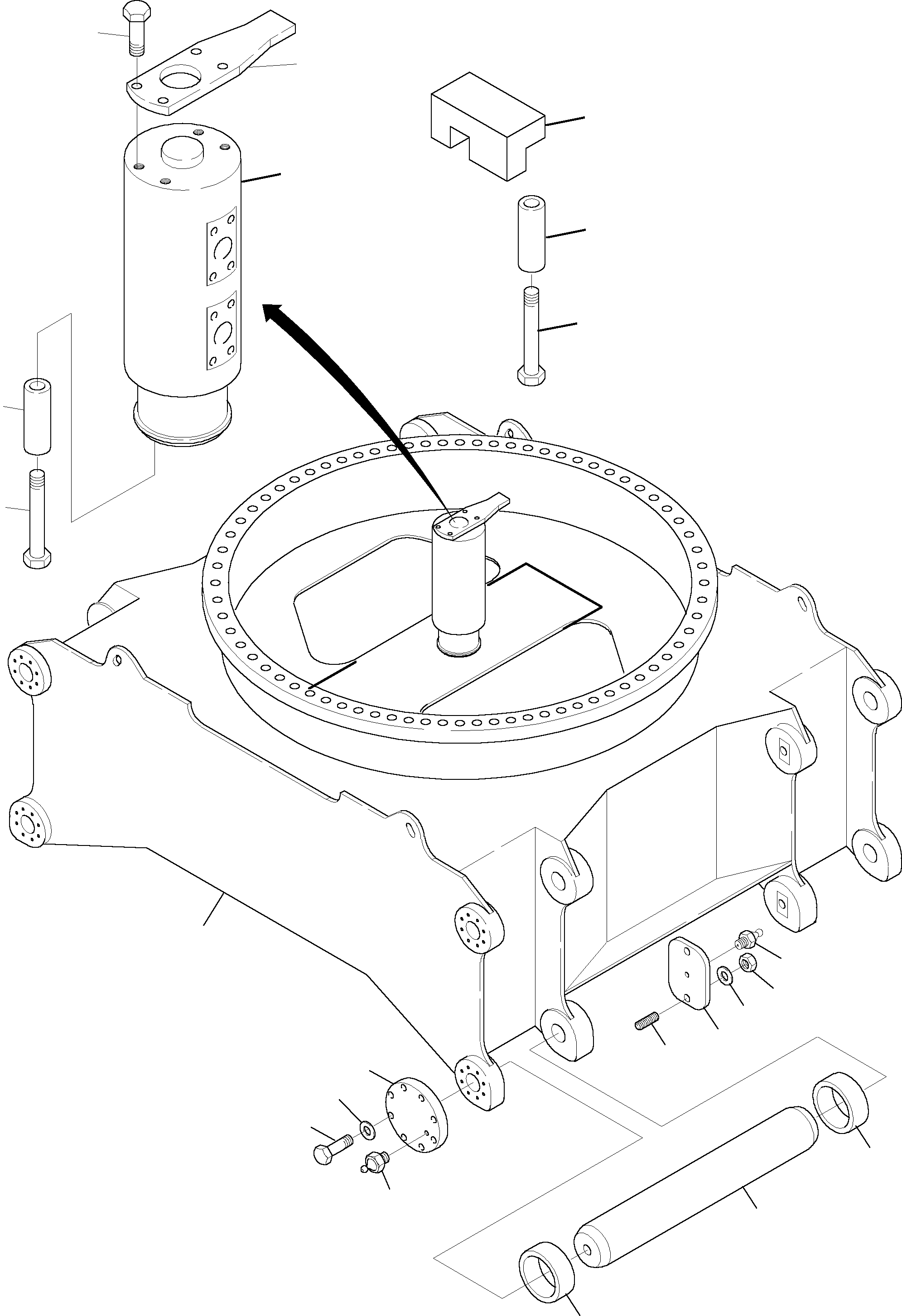 Крышка 904 293 40 KOMATSU