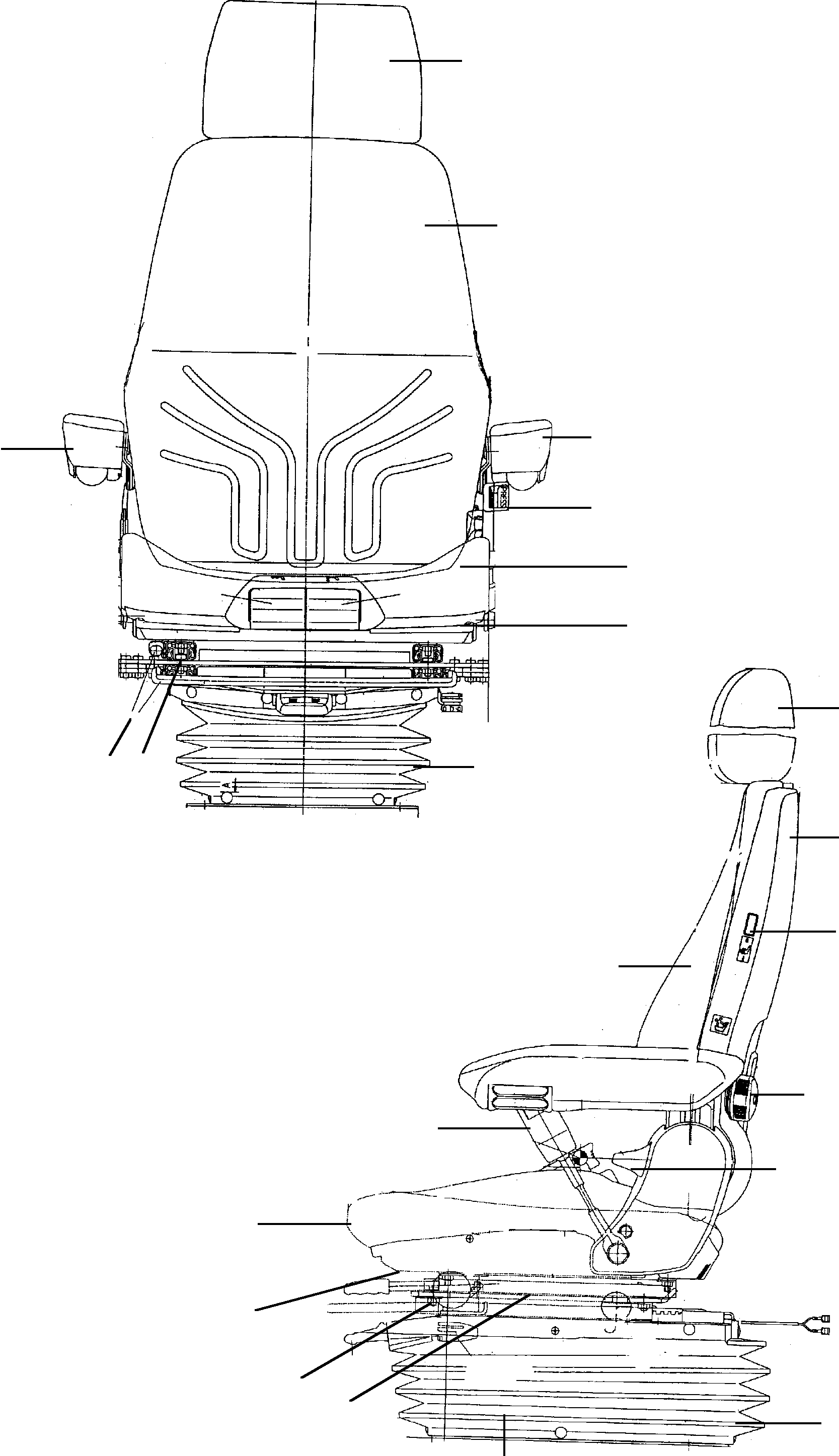 Амортизирующая подушка 769 660 73 KOMATSU