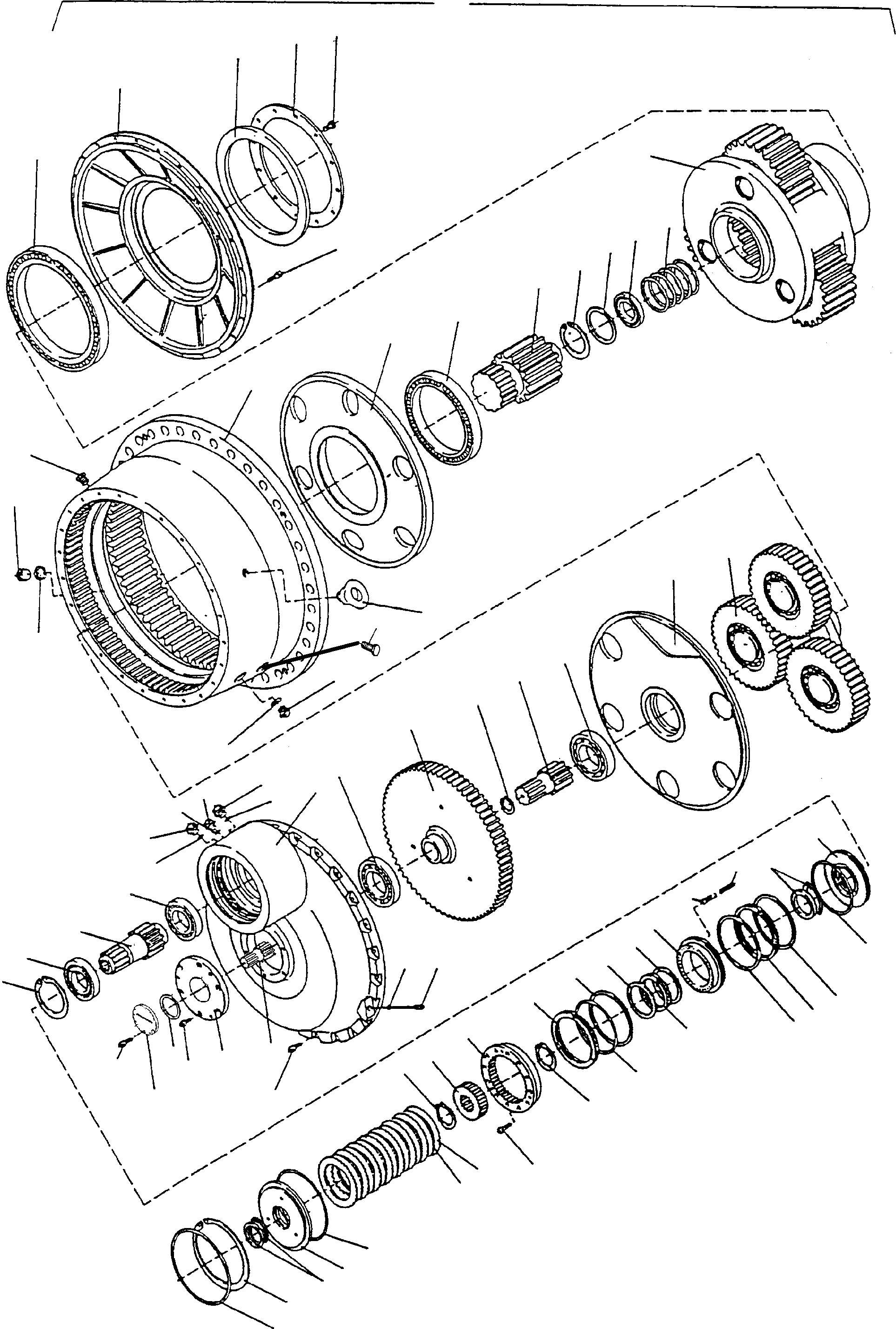 Supporting disk 804 062 KOMATSU