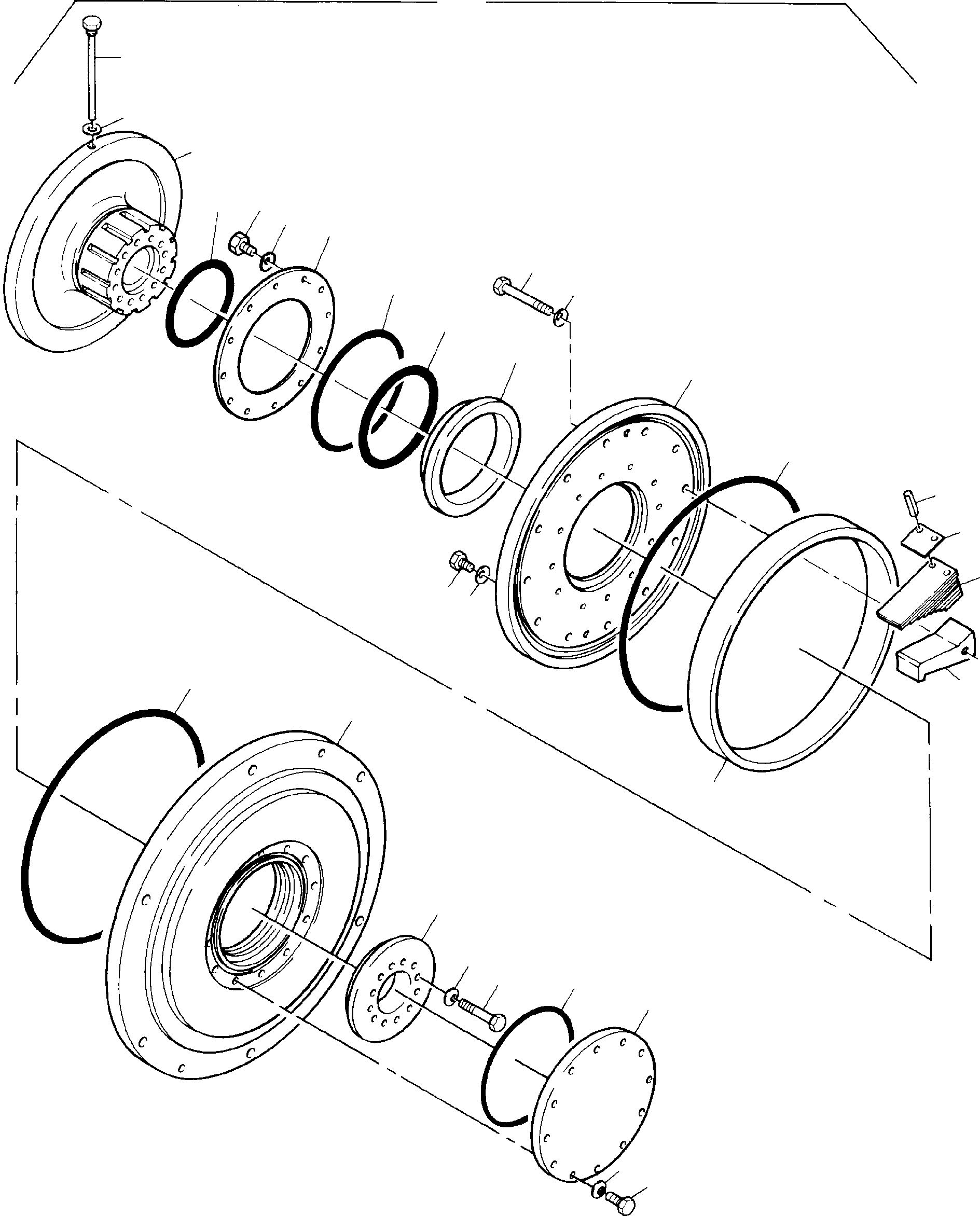 Extension (Set) 770 005 73 KOMATSU