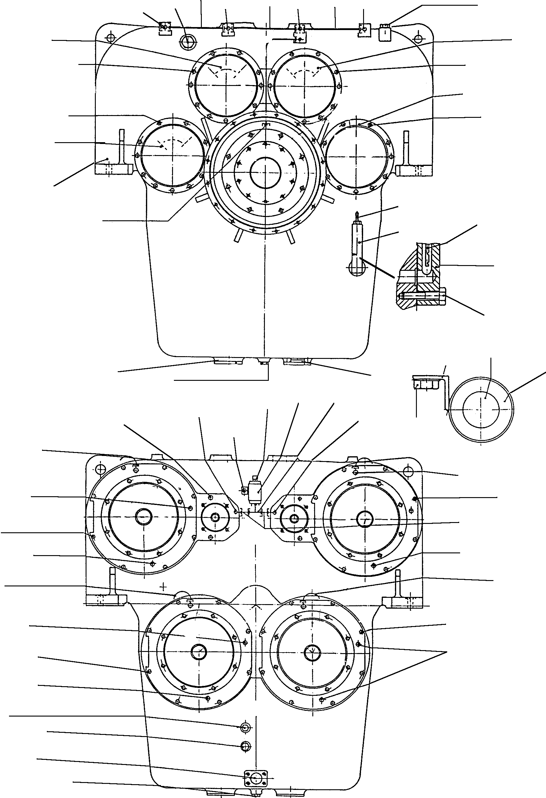Цилиндрический роликоподшипник 511 475 98 KOMATSU