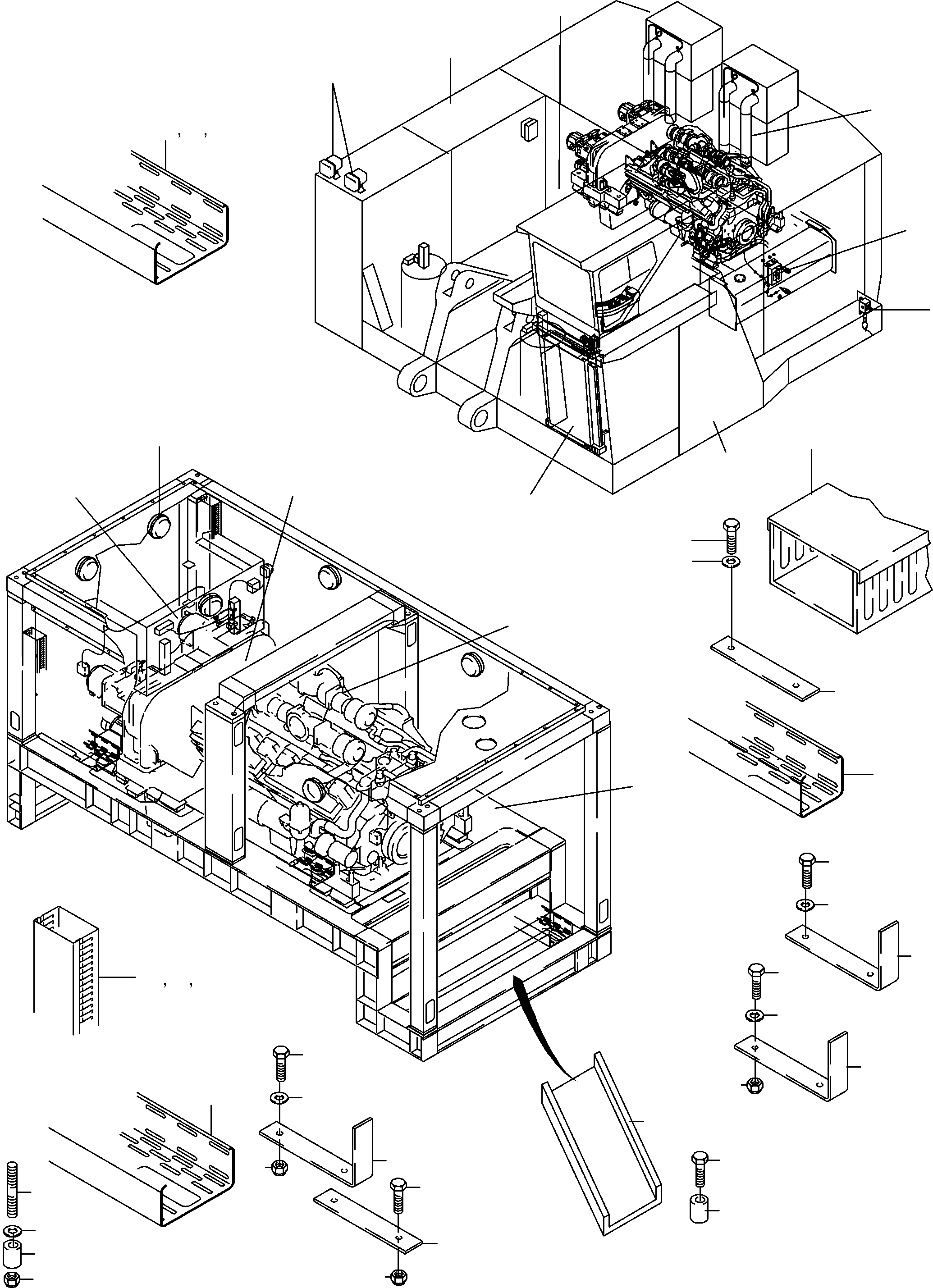 Уголок 915 520 40 KOMATSU