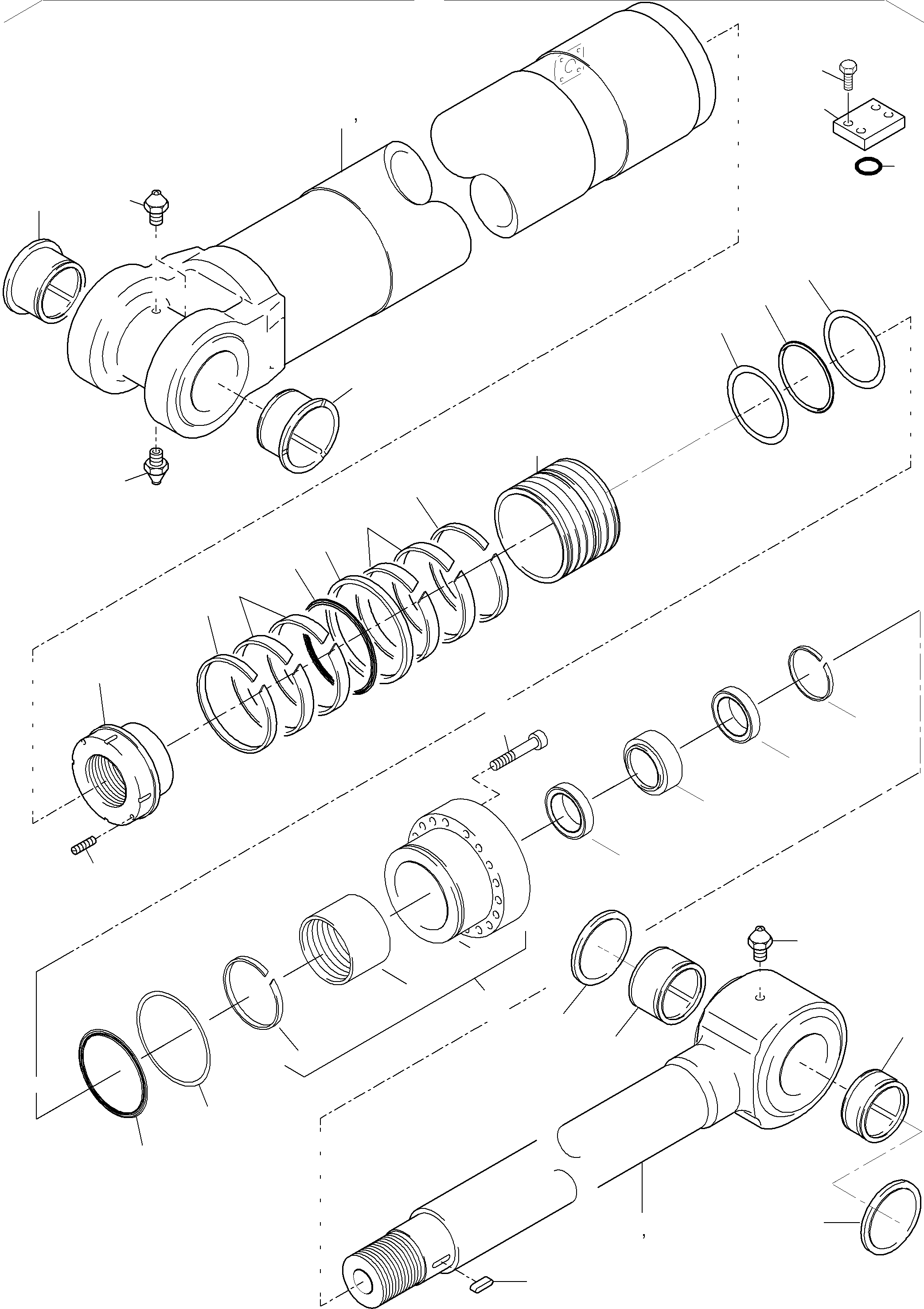 Bearing bush 929 271 40 KOMATSU