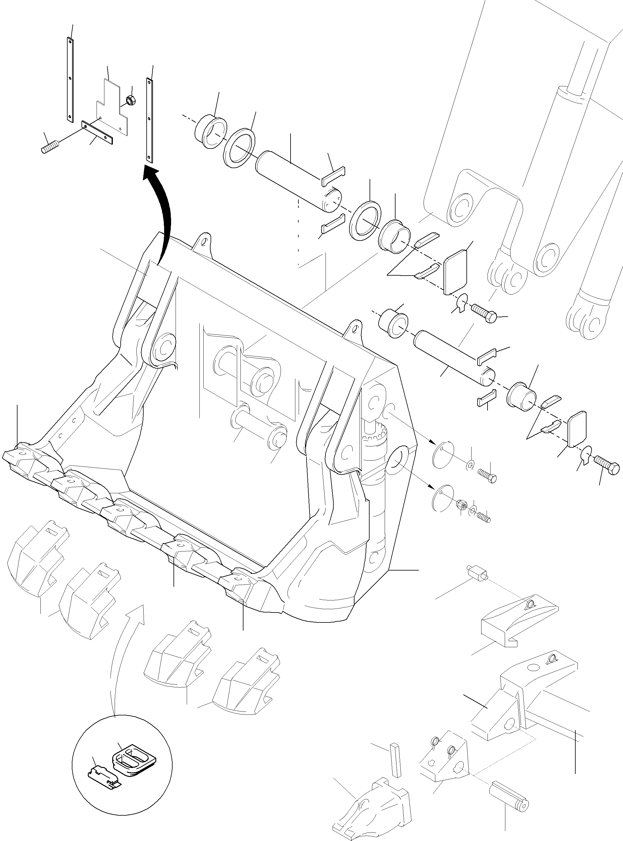 Втулка 927 367 40 KOMATSU