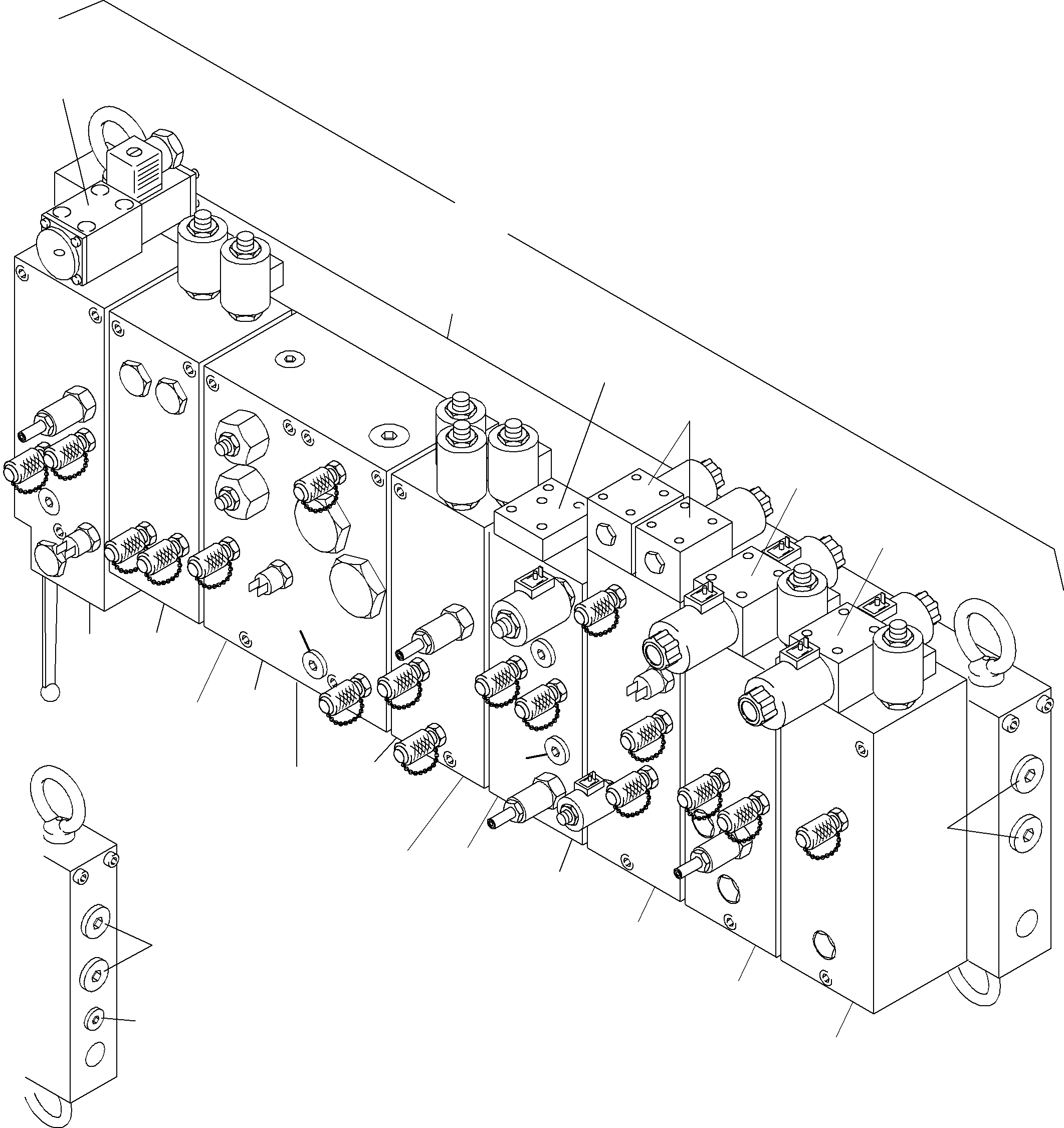 Valve - pump 907 117 40 KOMATSU