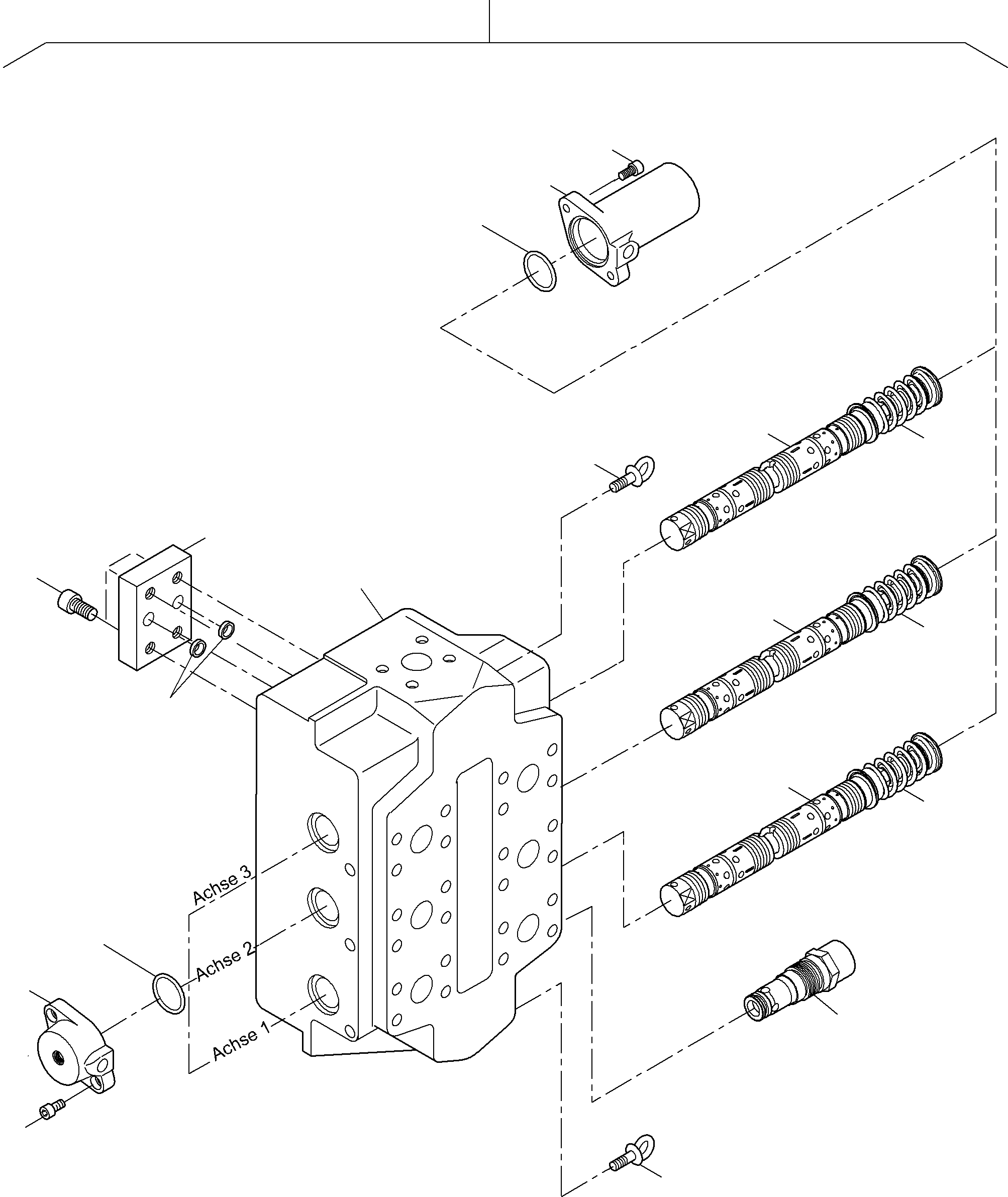 Control block 907 746 40 KOMATSU