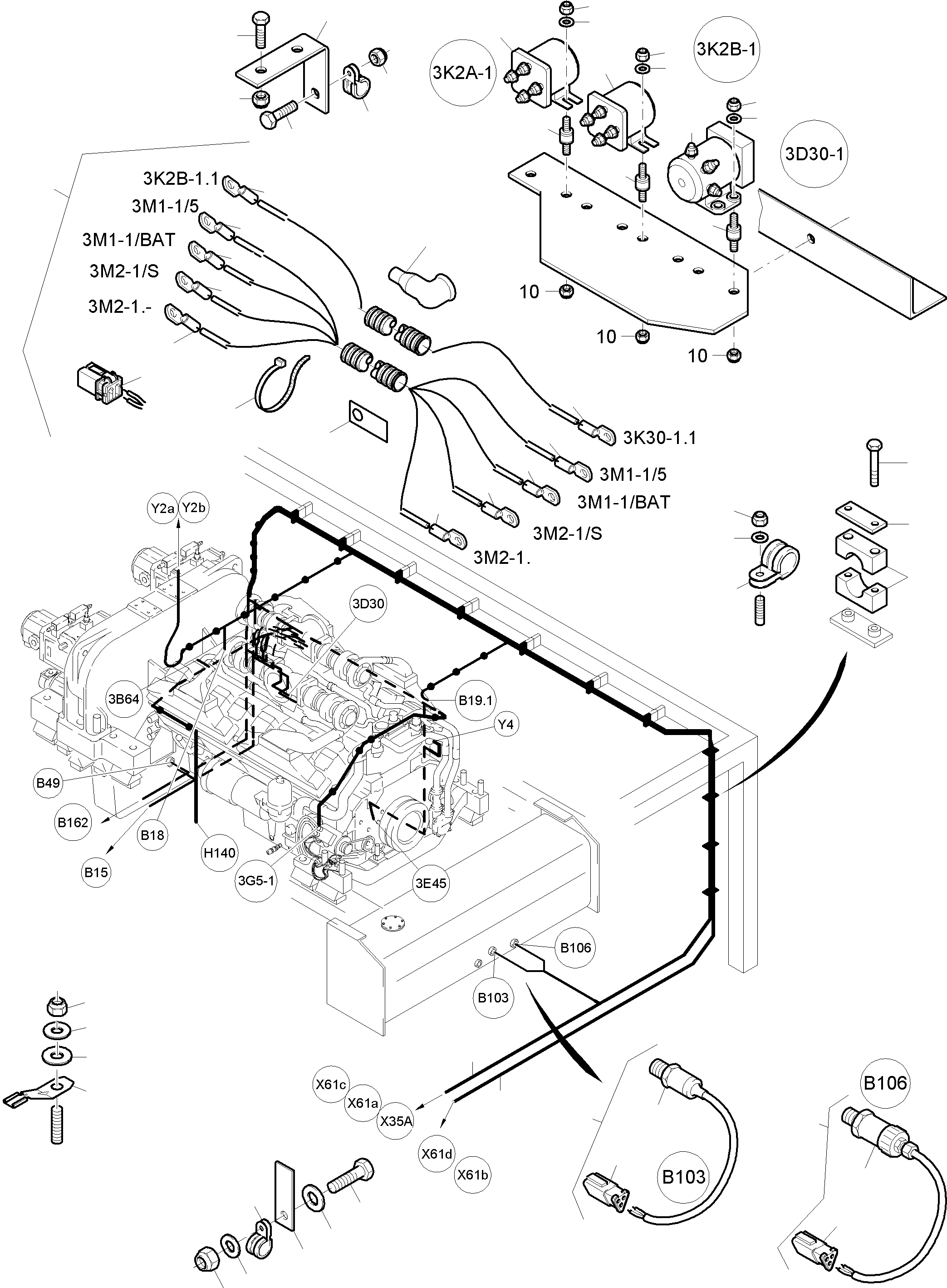 Пробка в сборе 0819214920 KOMATSU