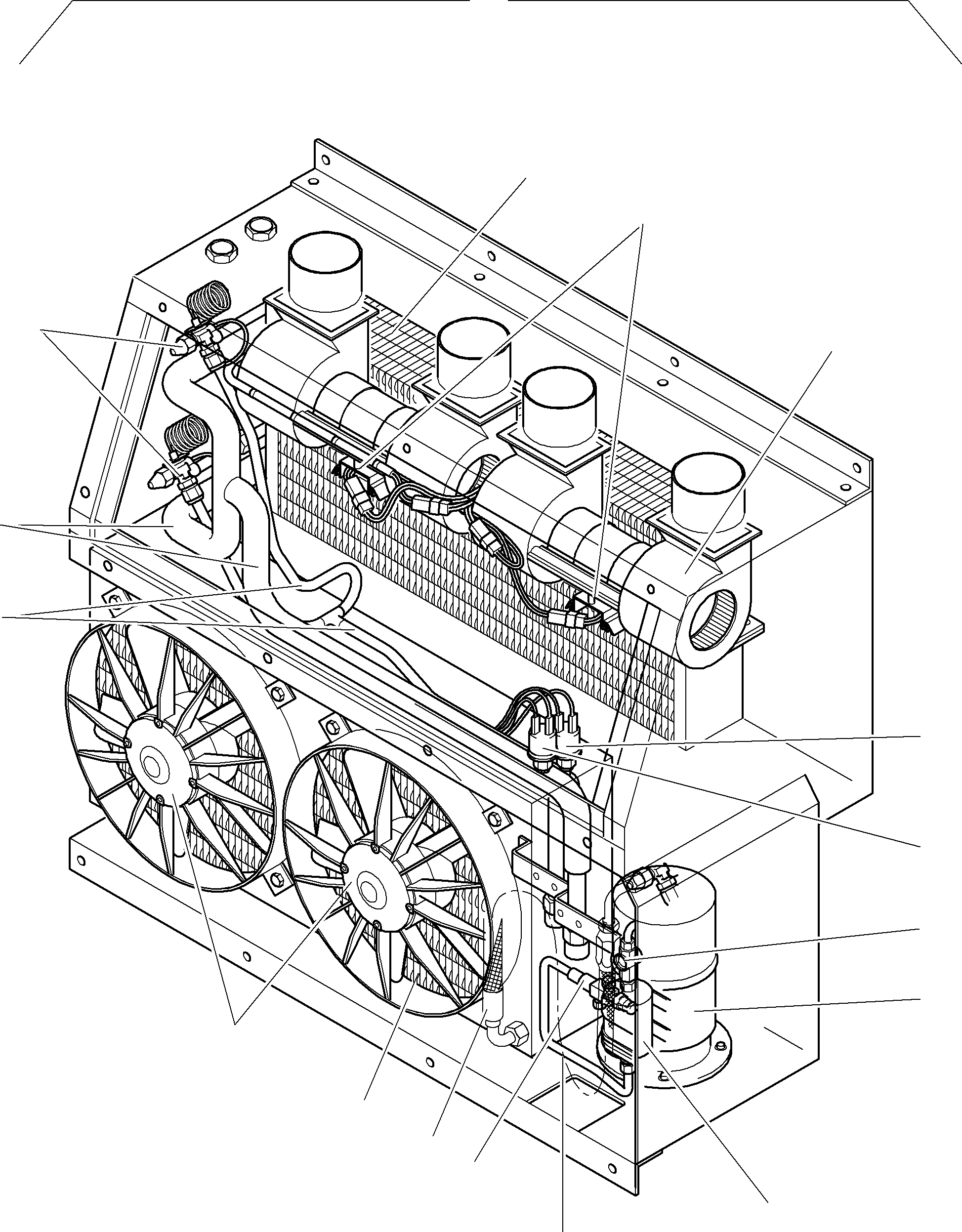 Modification kit drier 796 551 73 KOMATSU
