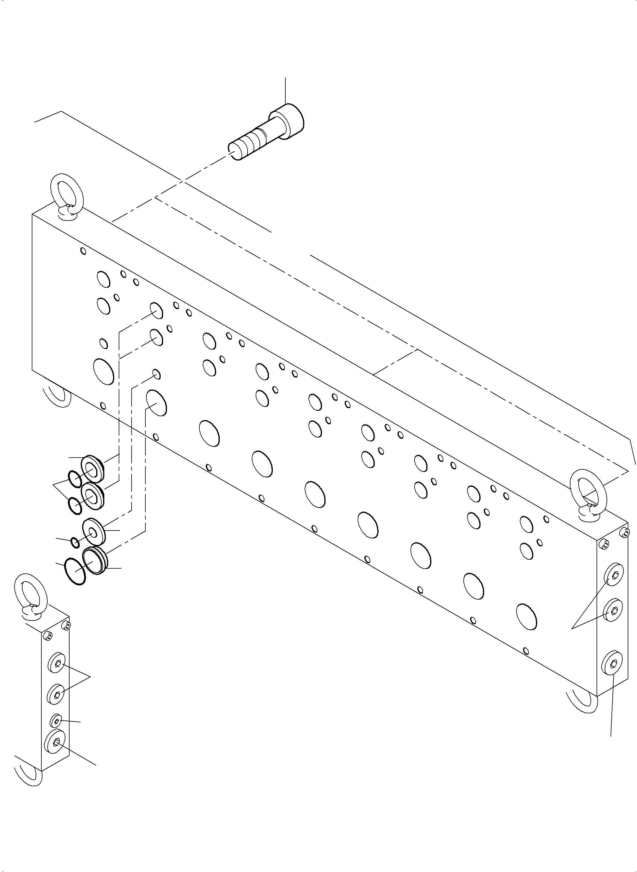 Chamber ring Ø20 inner 797 663 73 KOMATSU