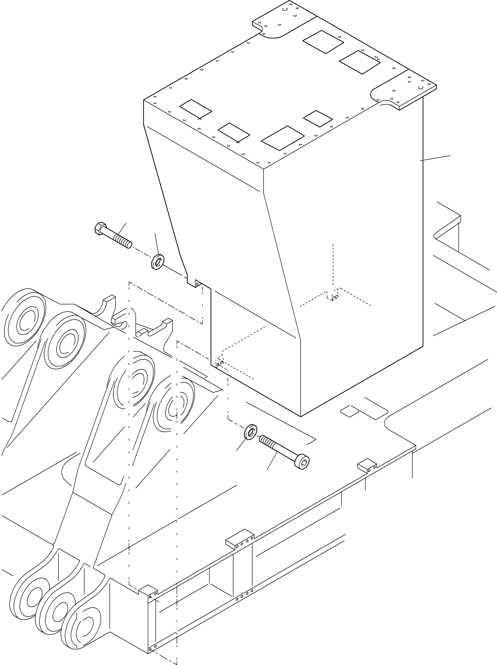 Assembly box 944 042 40 KOMATSU