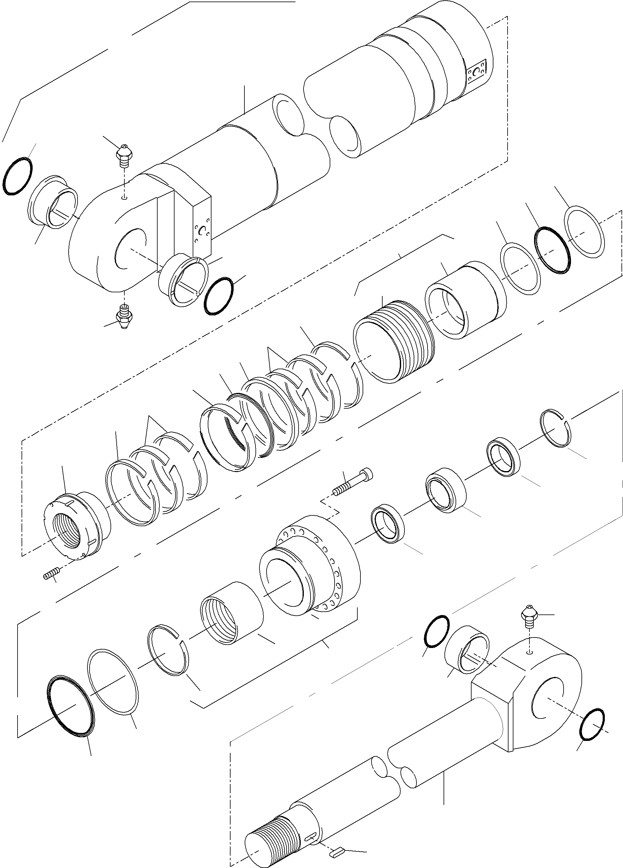 Уплотнение штока 932 550 40 KOMATSU