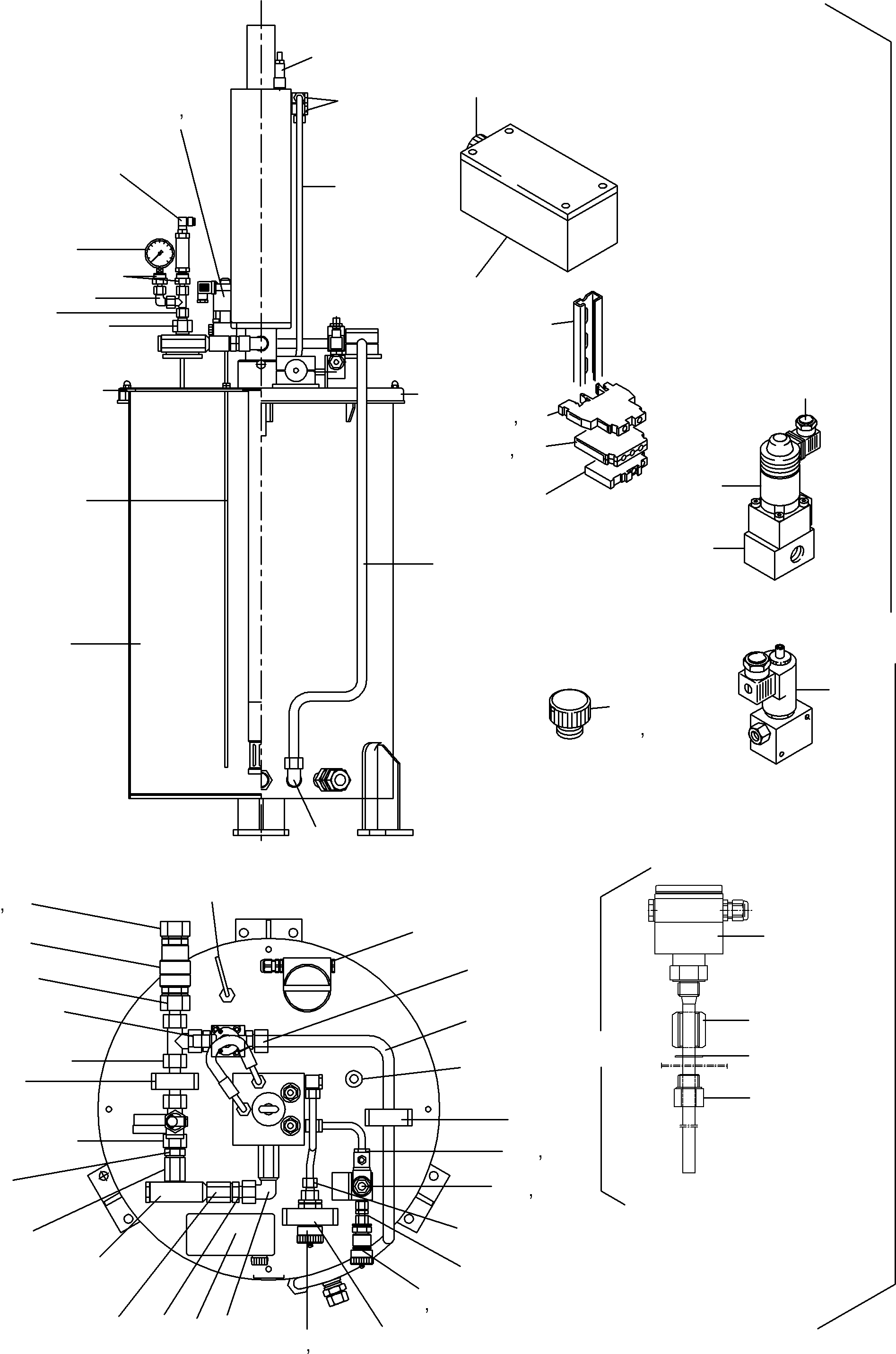Sensor kapazitiv assy. 940 734 40 KOMATSU
