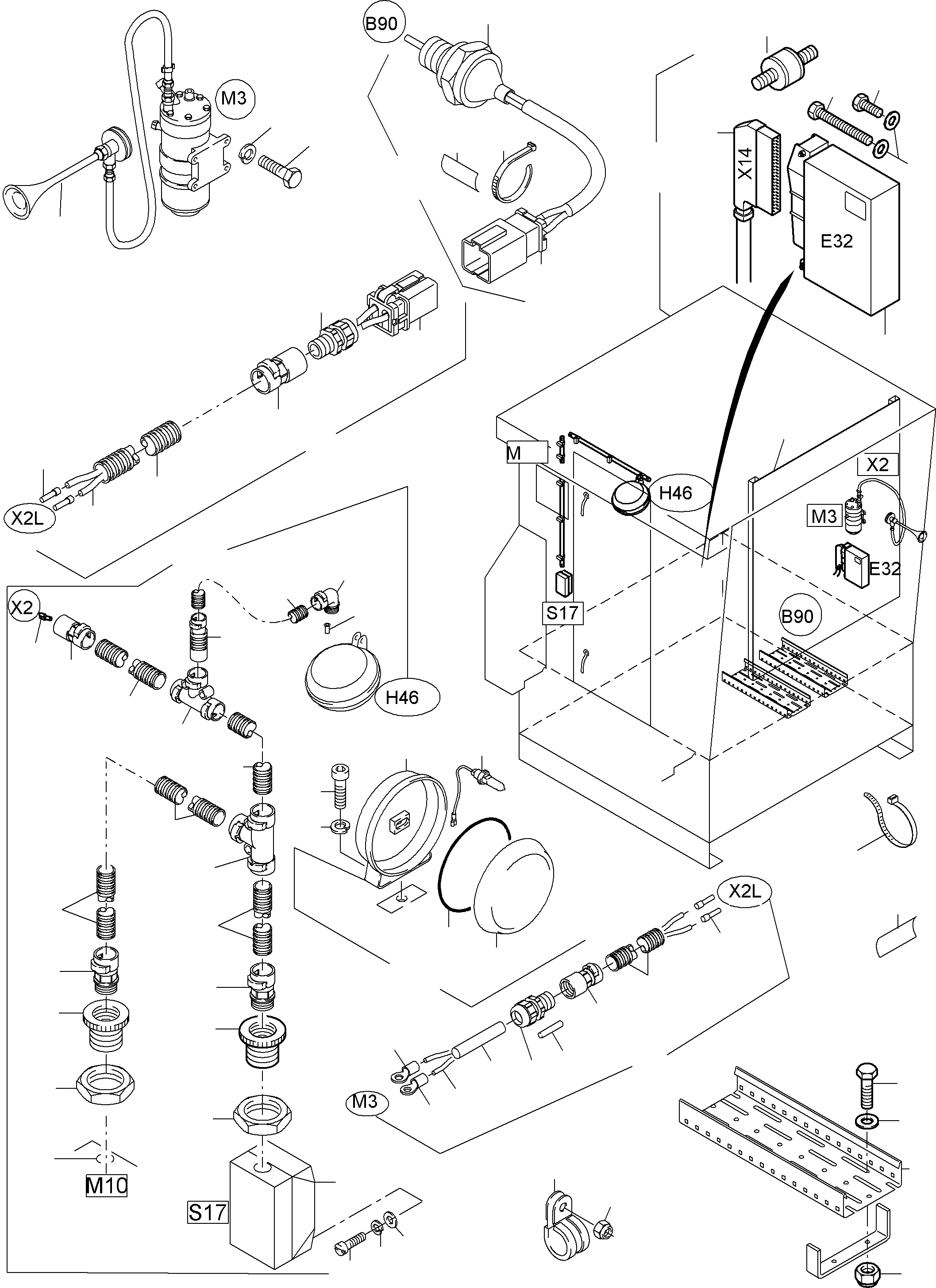 Load limitation valve 932 945 40 KOMATSU